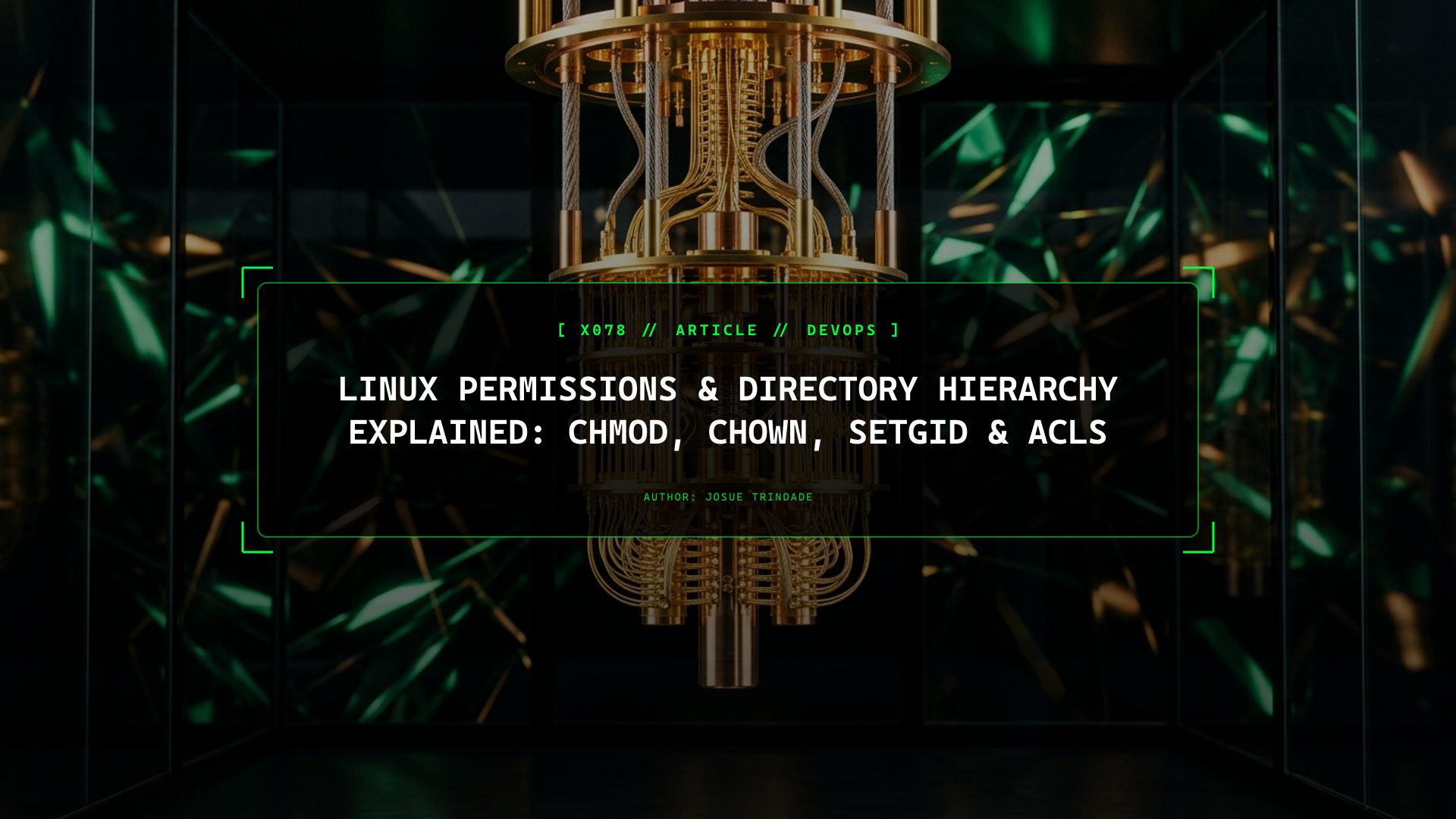 Linux Permissions (chmod, chown, setgid) & Directory Hierarchy Visually Explained for Web Teams