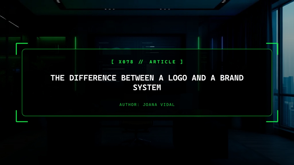 The Difference Between a Logo and a Brand System
