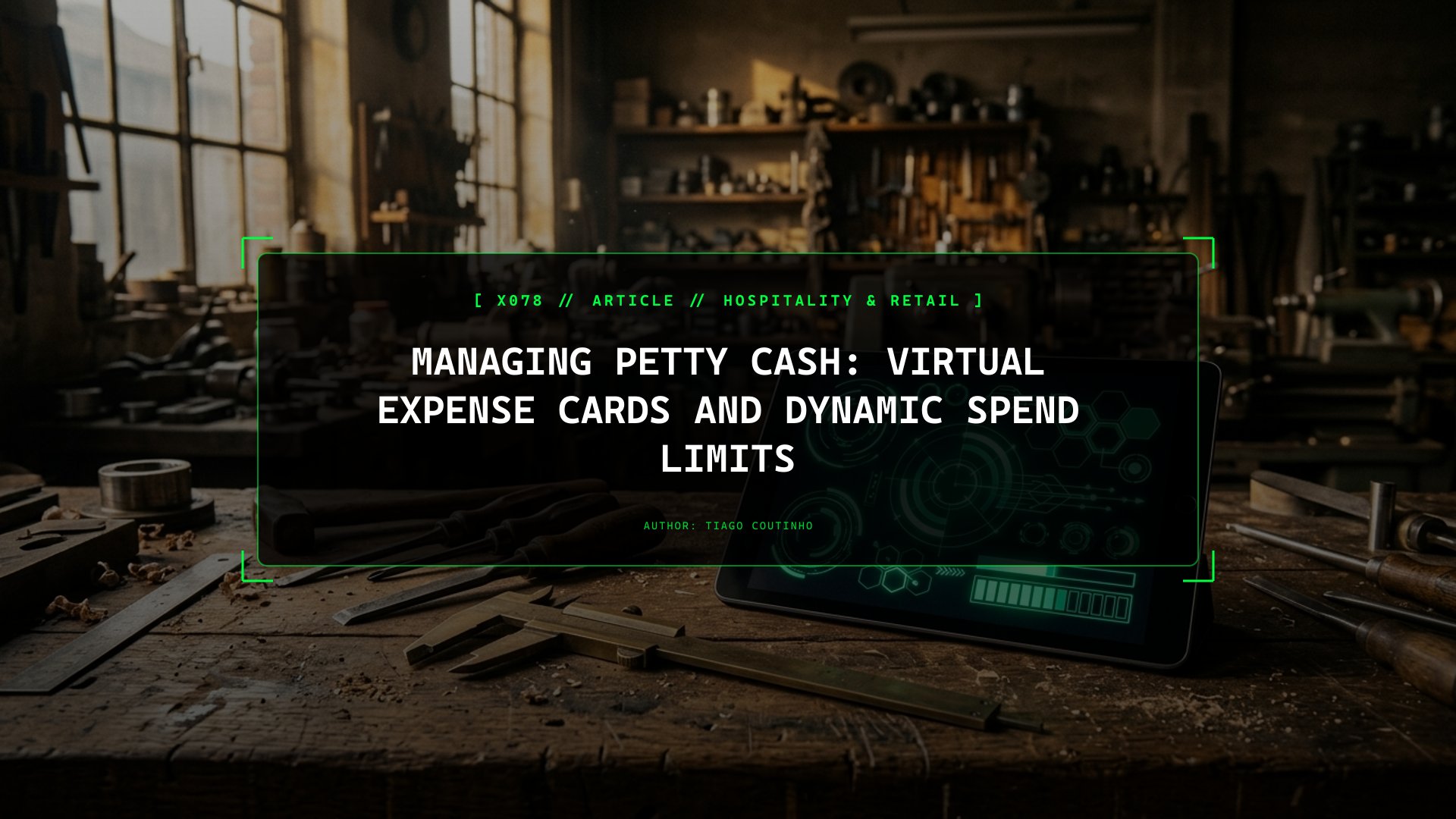 Eliminating Petty Cash Envelopes: Virtual Cards, Spend Limits, and Receipts