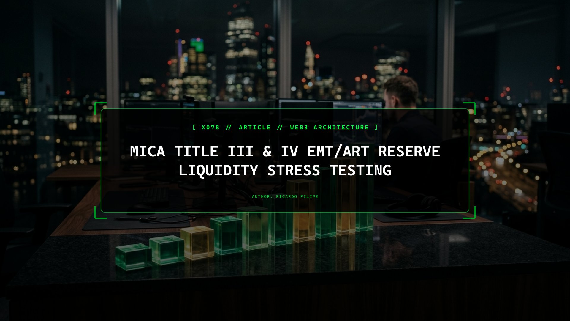 MiCA Title III & IV EMT/ART Reserve Liquidity Stress Testing
