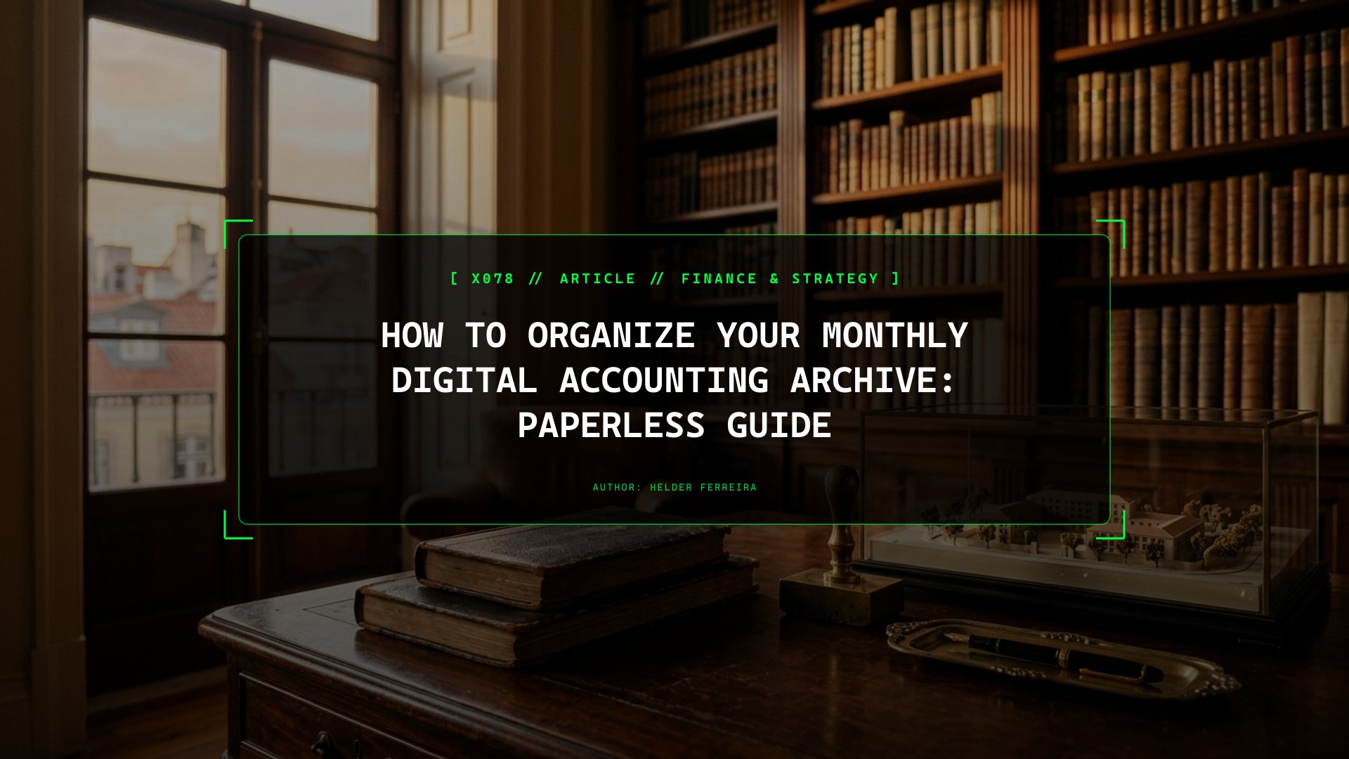 Stop Bringing a Shoebox of Receipts on the 19th: The Digital Accounting Archive Guide