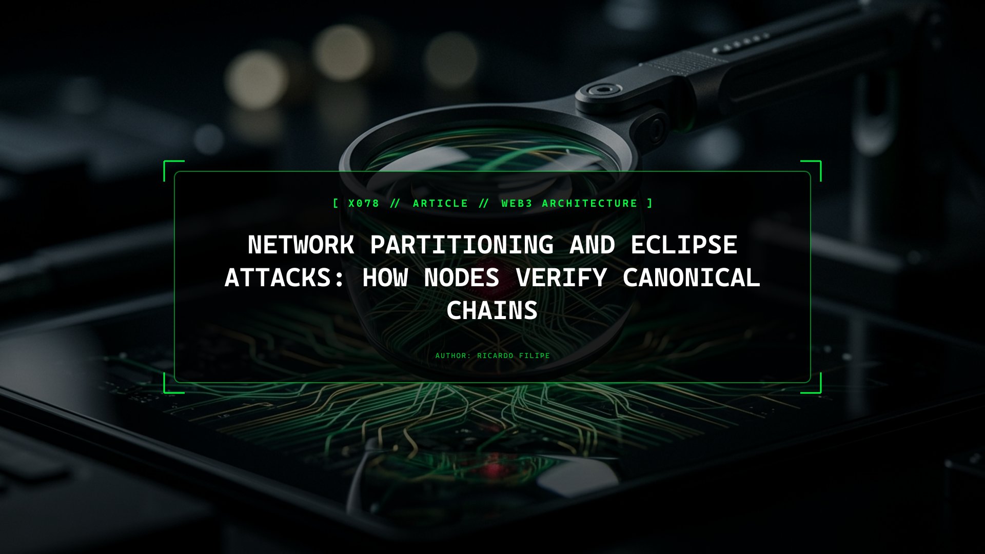 Network Partitioning and Eclipse Attacks: How Nodes Verify Canonical Chains