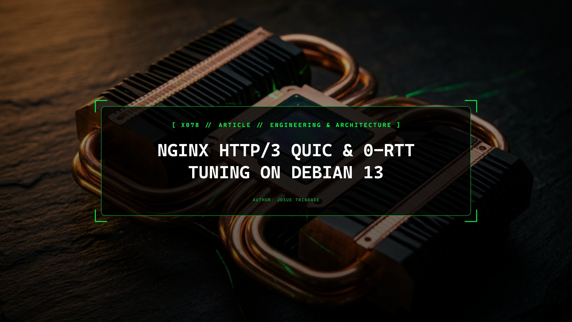 Eliminating Head-of-Line Blocking with Nginx HTTP/3 QUIC, eBPF Routing, and 0-RTT