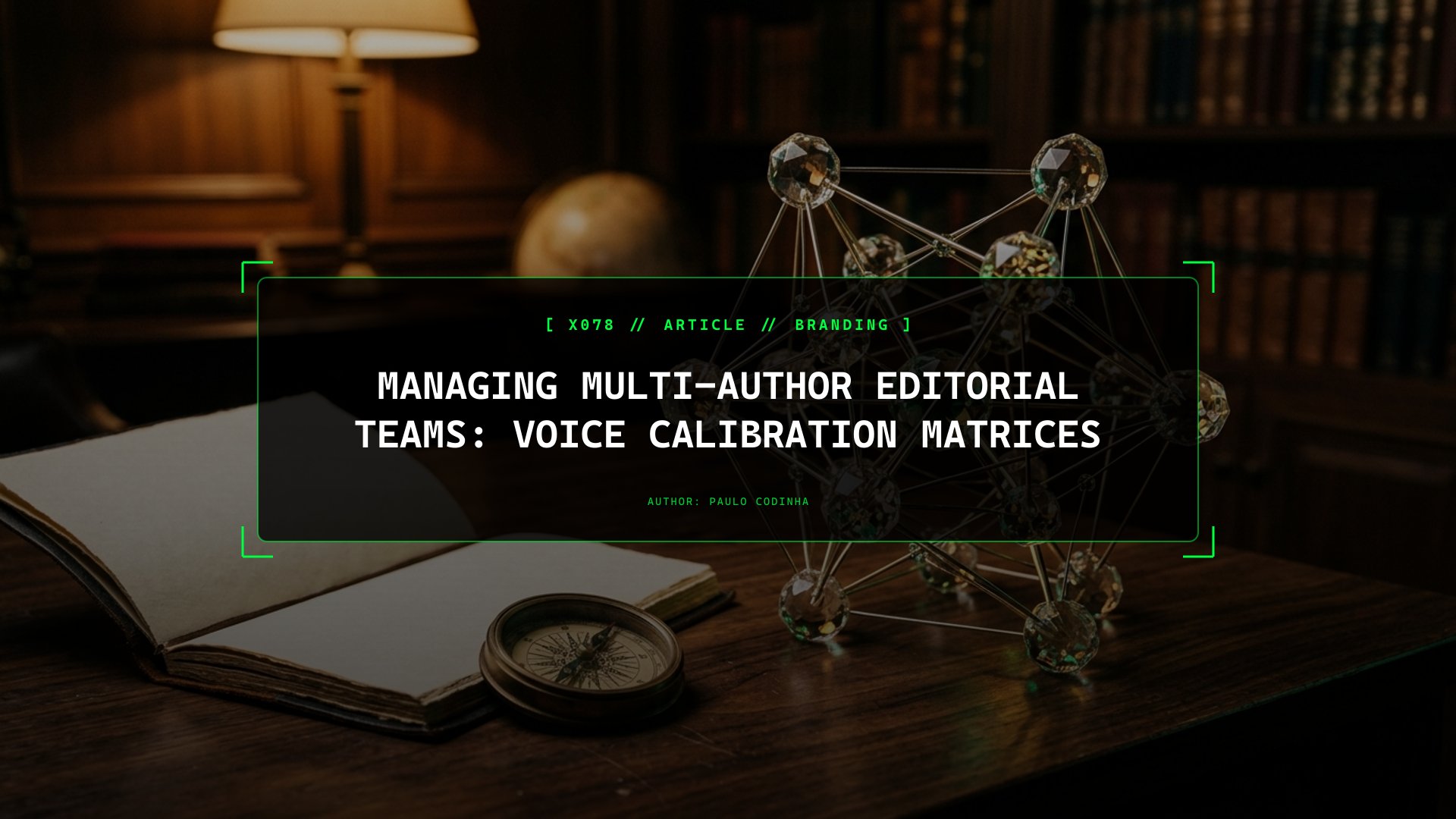 Managing an 8-Author Publication Without Sounding Monotone: Voice Calibration Matrices & Editorial Guardrails