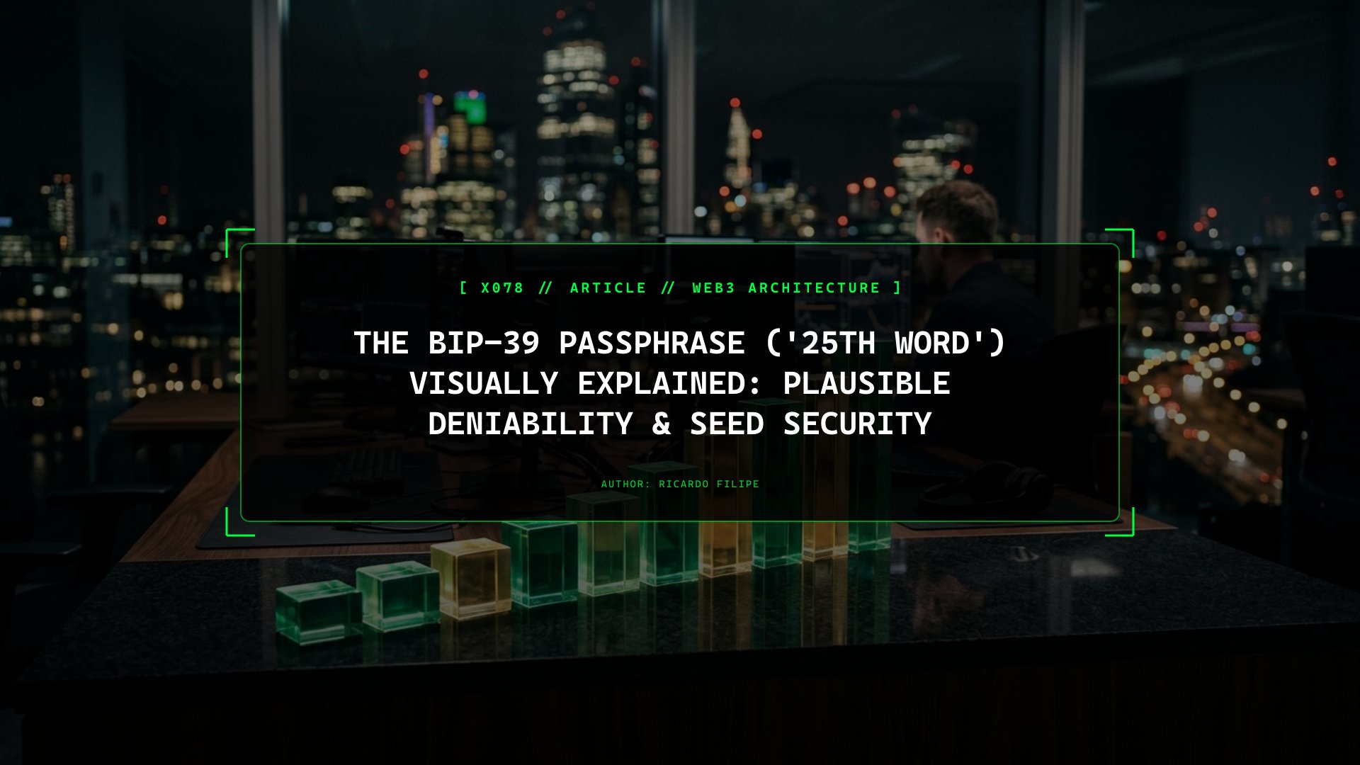 The BIP-39 Passphrase ('25th Word') Visually Explained: Defeating Physical Coercion