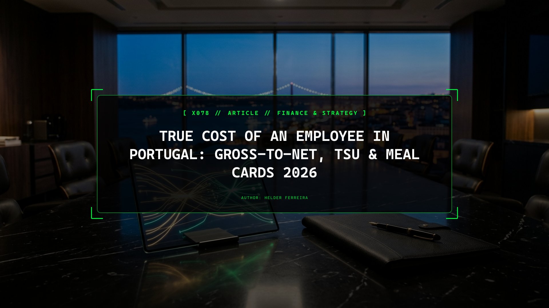What Does an Employee Actually Cost? Gross-to-Net, TSU & Meal Card Math
