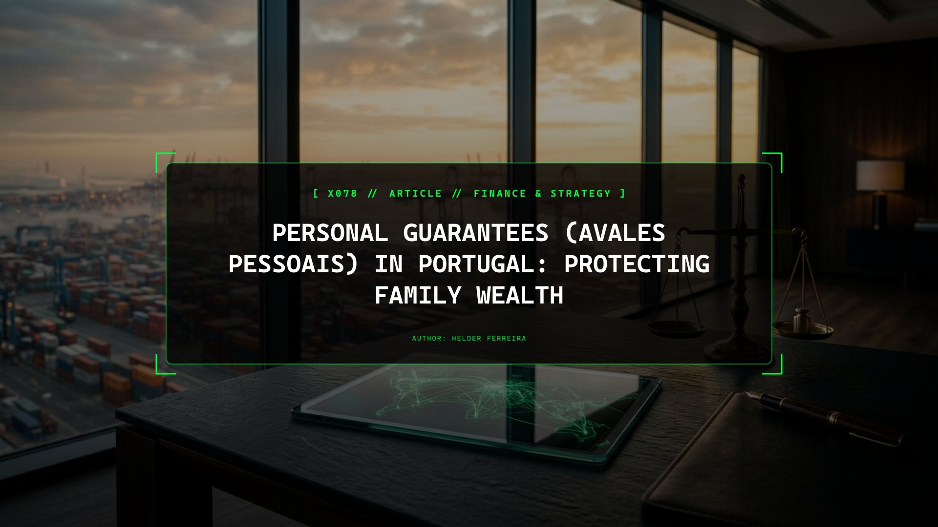 The Trap of the Aval Pessoal: How to Shield Family Wealth from Corporate Bank Debt