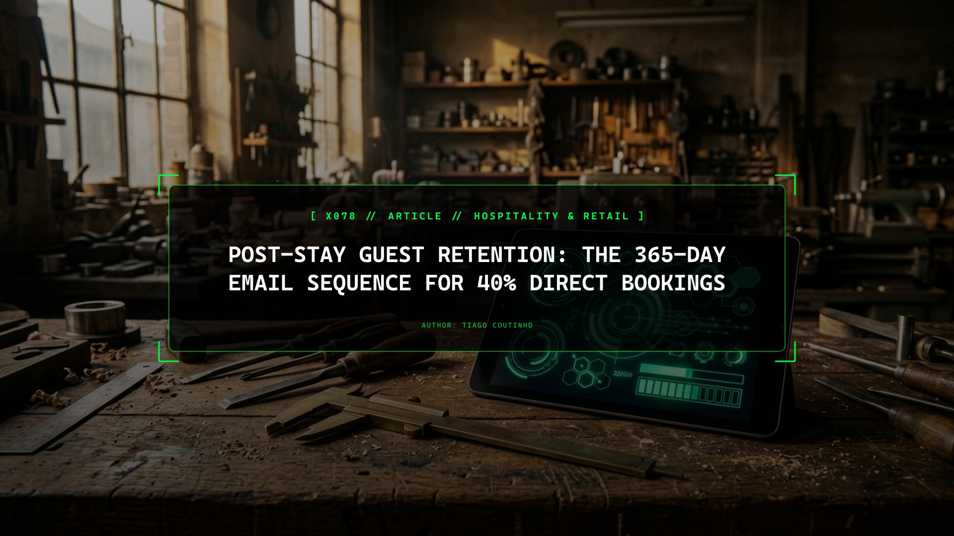 Post-Stay Guest Retention: The 365-Day Email Sequence for 40% Direct Bookings