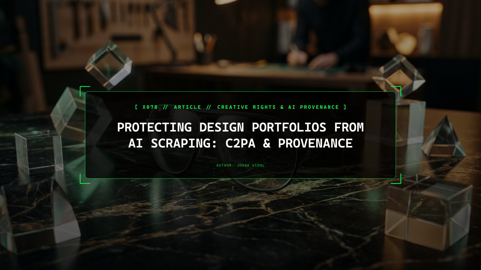 Protecting Design Portfolios from AI Scraping: C2PA & Provenance