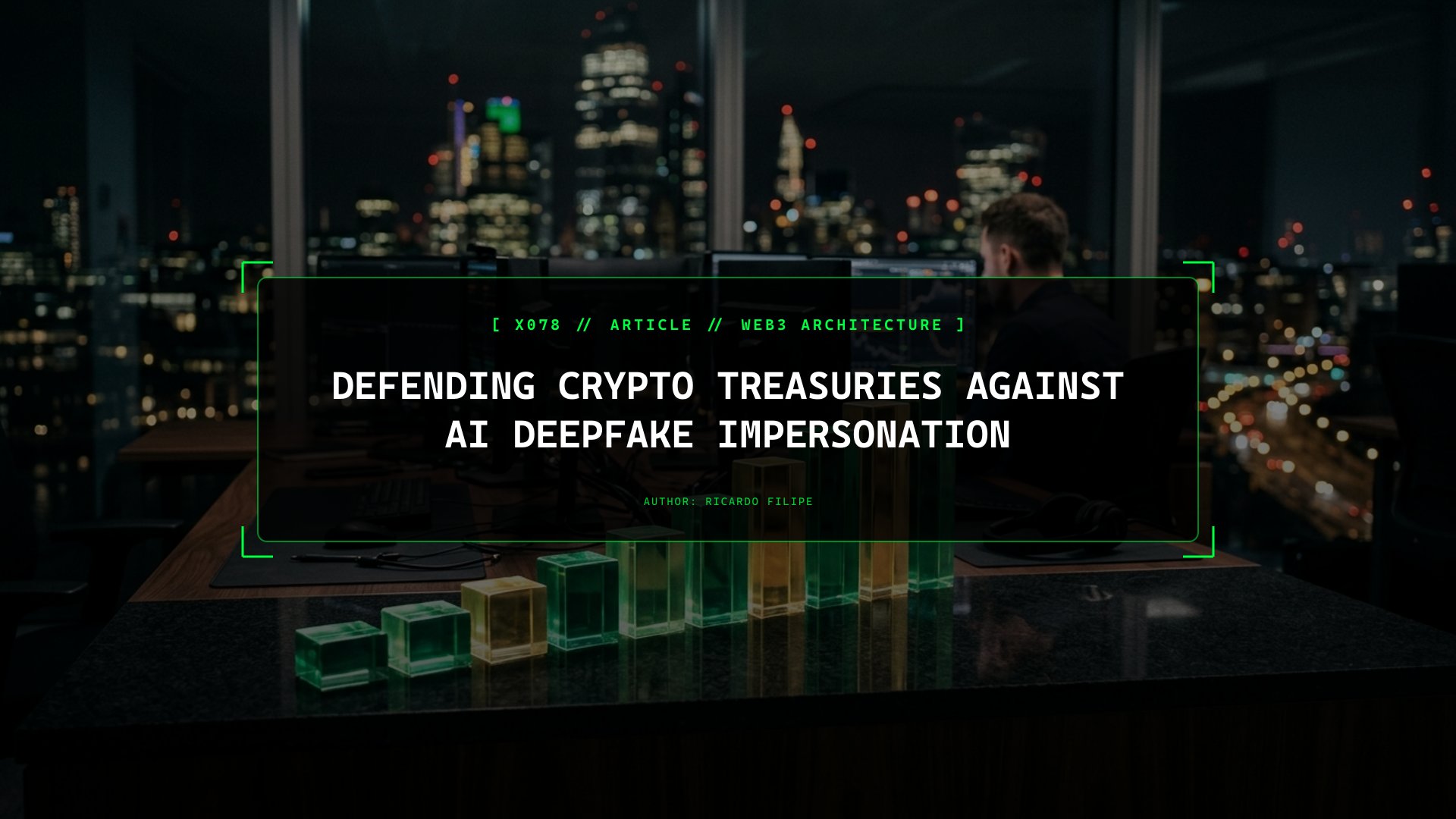 Defending Crypto Treasuries Against AI Deepfake Impersonation