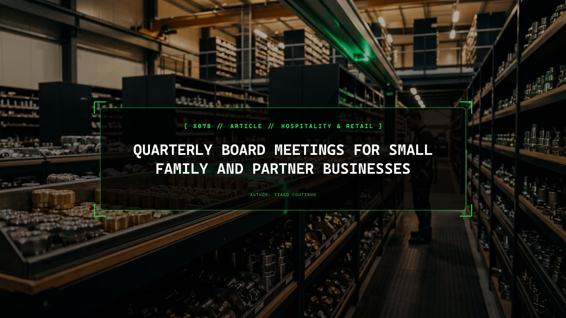 Running a Real Quarterly Board Meeting in a 10-Person Company: Strategy vs Ops
