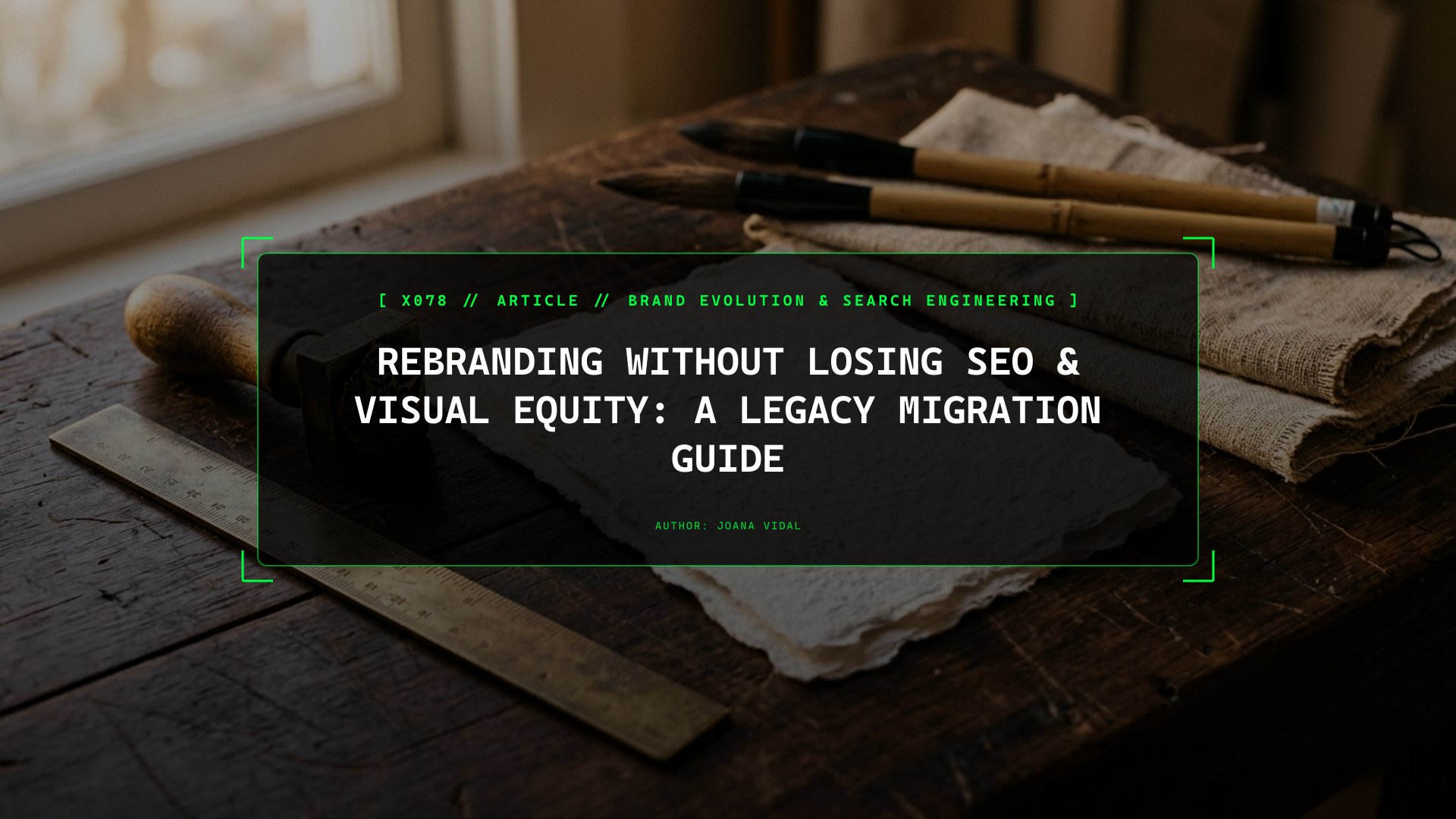 Rebranding Without Losing SEO & Visual Equity: A Legacy Migration Guide