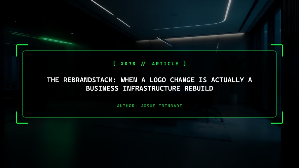 The RebrandStack: Why a Logo Change Is Actually an Infrastructure Rebuild