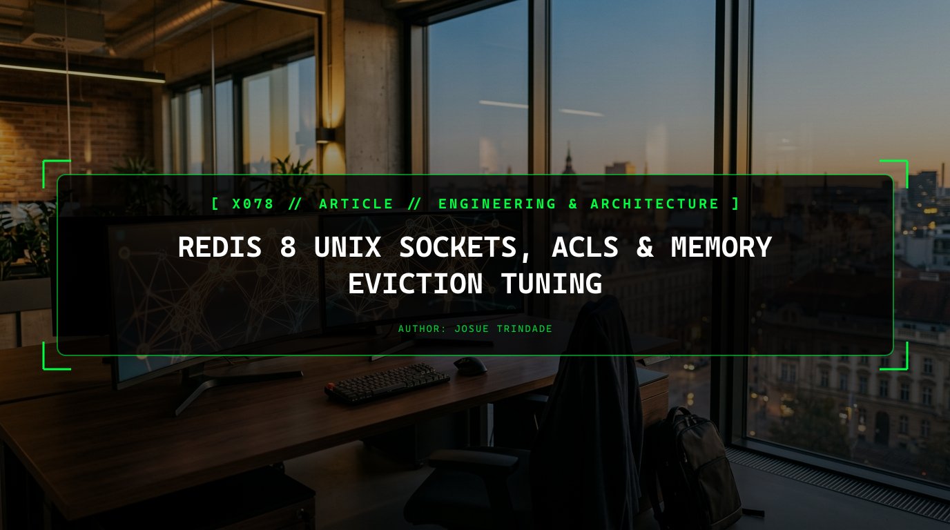 Cutting Cache Latency by 40% with Redis 8 Unix Domain Sockets and ACL Isolation