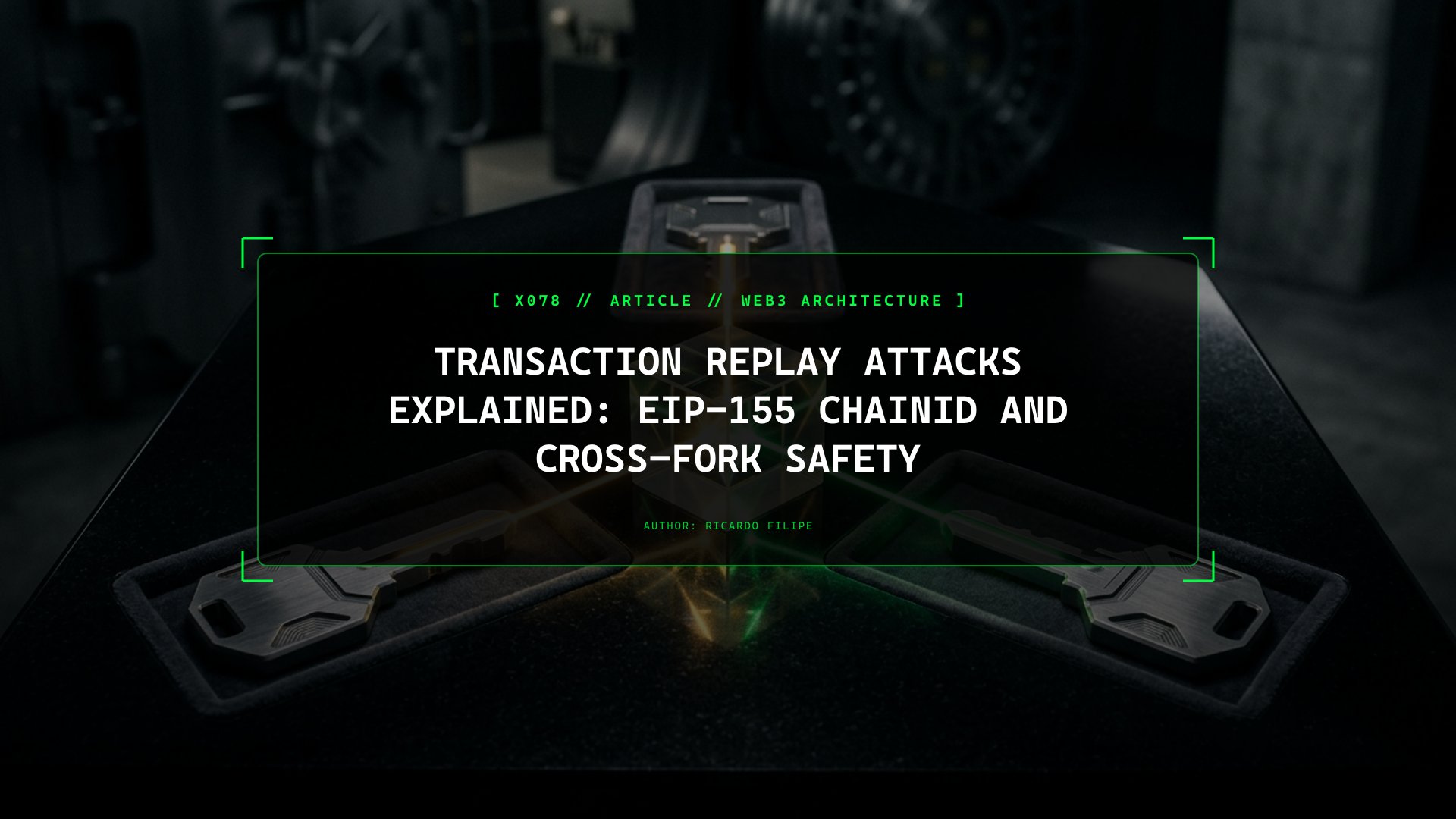 Transaction Replay Attacks Explained: EIP-155 ChainID and Cross-Fork Safety