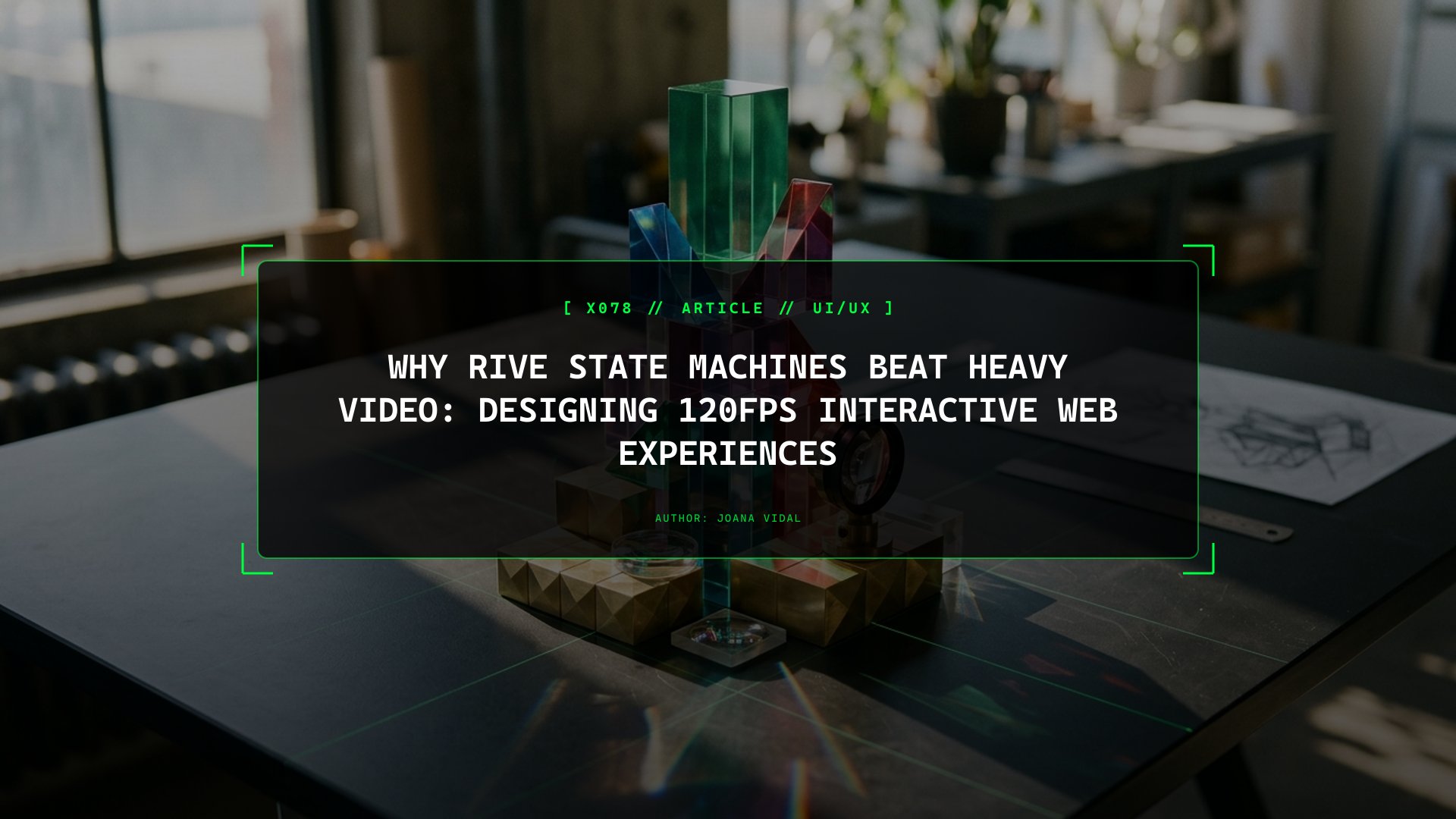 Why Rive State Machines Beat Heavy Video: Designing 120fps Interactive Web Experiences