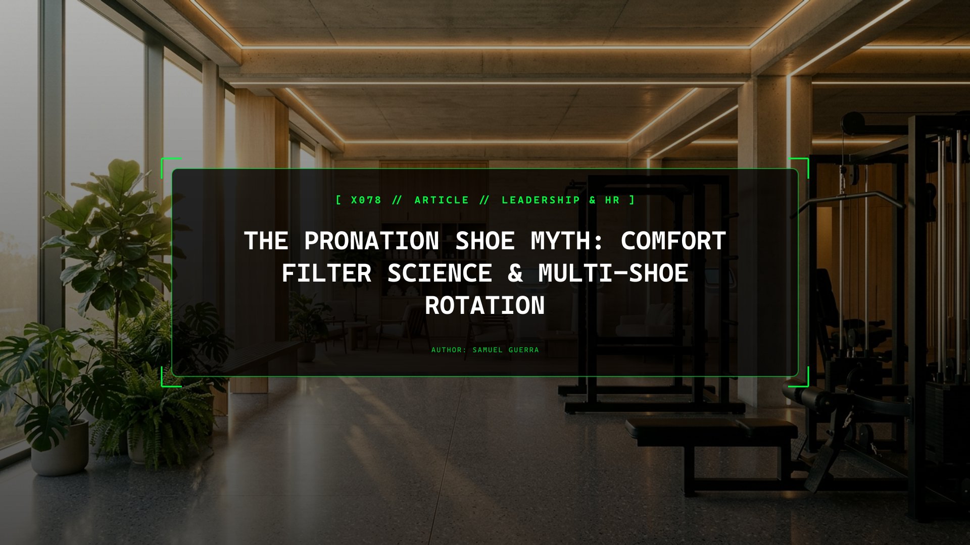 Why Pronation Categories Fail: Nigg’s Comfort Filter and the 39% Injury Reduction of Shoe Rotation