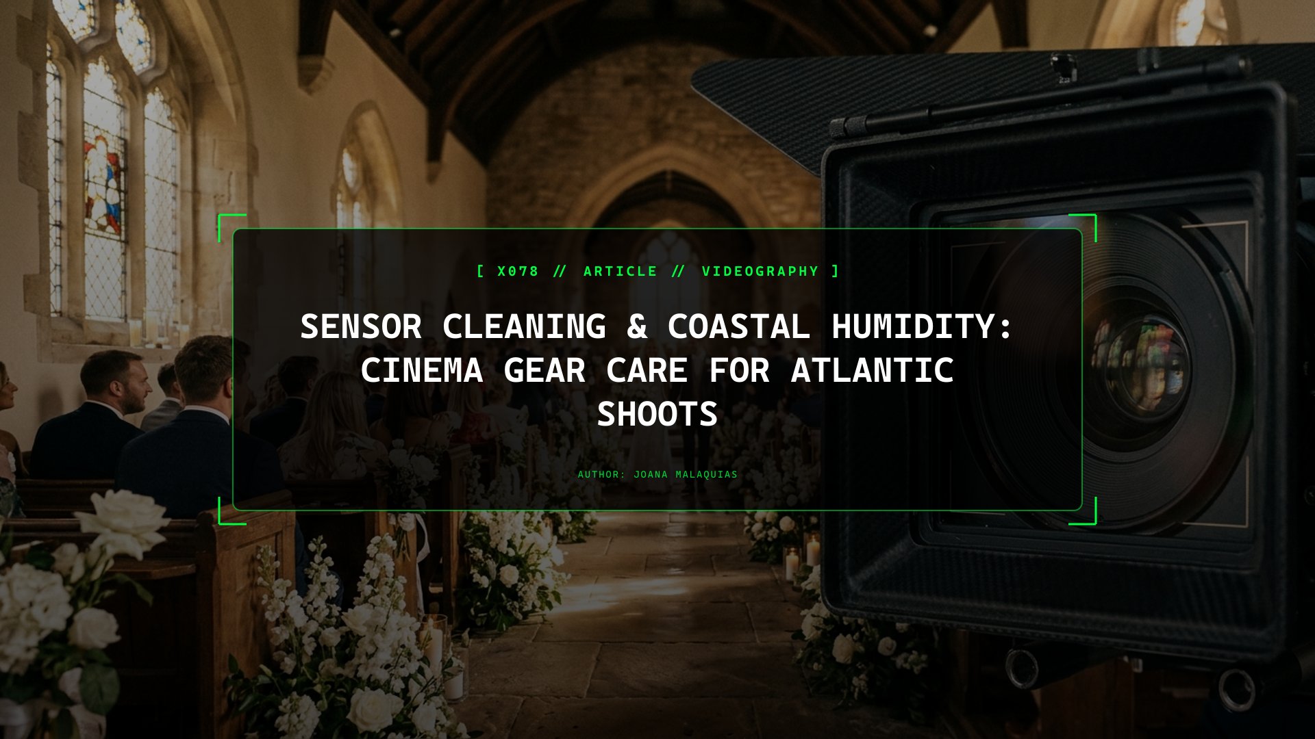 Sensor Cleaning & Coastal Humidity: Cinema Gear Care for Atlantic Shoots