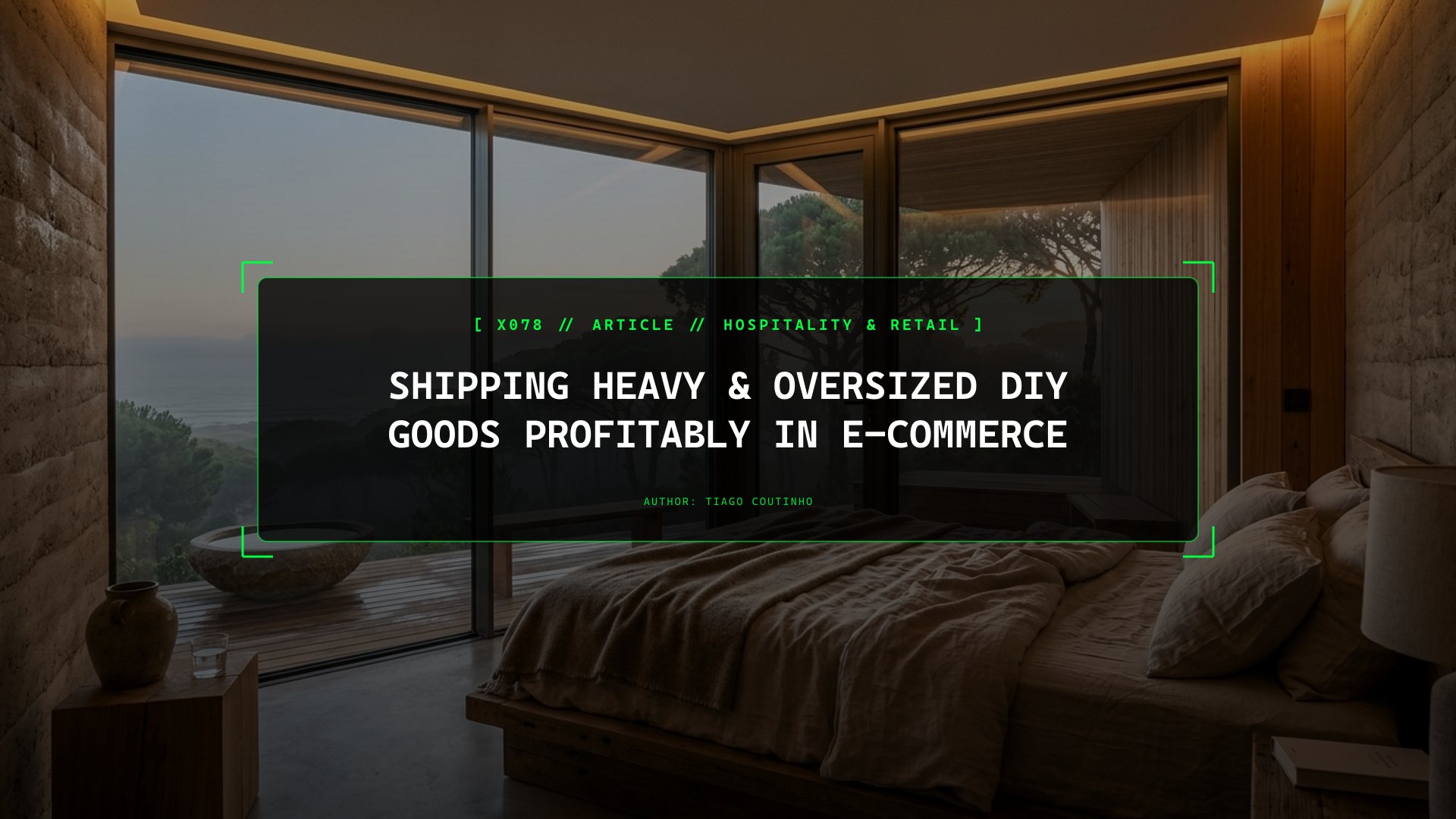 Shipping Heavy & Oversized DIY Goods Profitably in E-Commerce