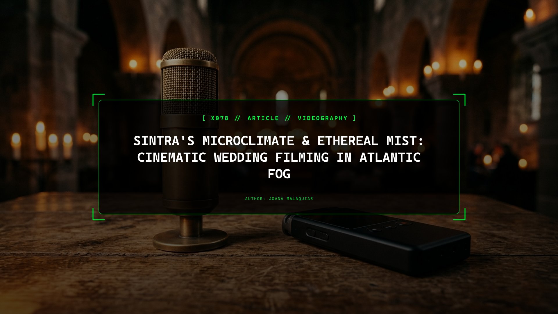 Sintra's Microclimate & Ethereal Mist: Cinematic Wedding Filming in Atlantic Fog