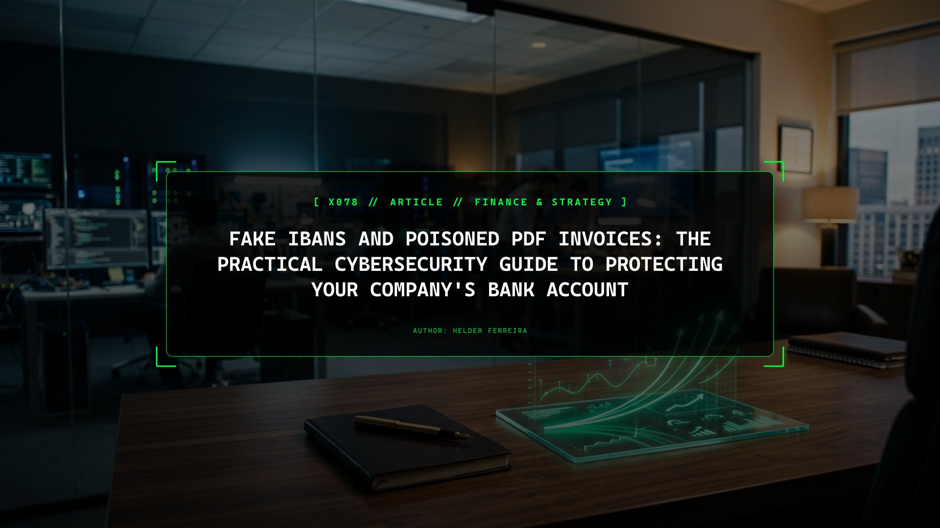Fake IBANs and Poisoned PDF Invoices: The Practical Cybersecurity Guide to Protecting Your Company's Bank Account