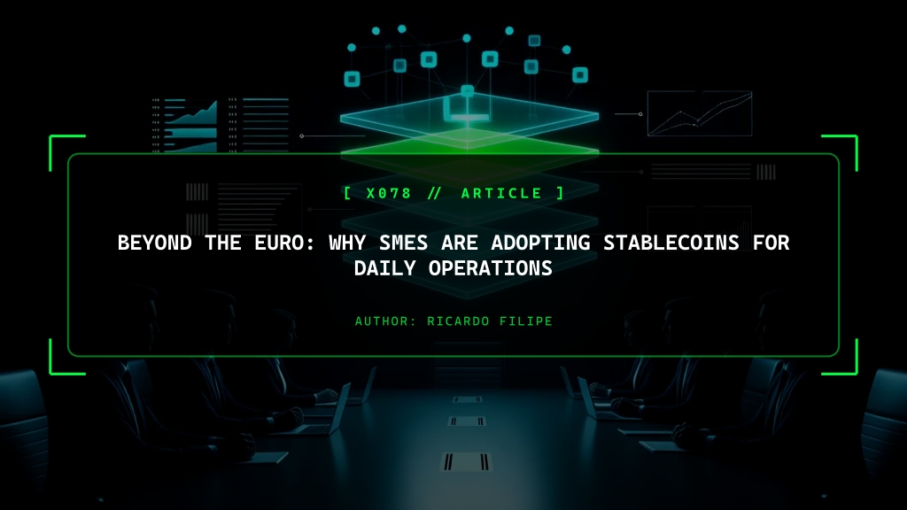 Beyond the Euro: Why SMEs are Adopting Stablecoins for Daily Operations