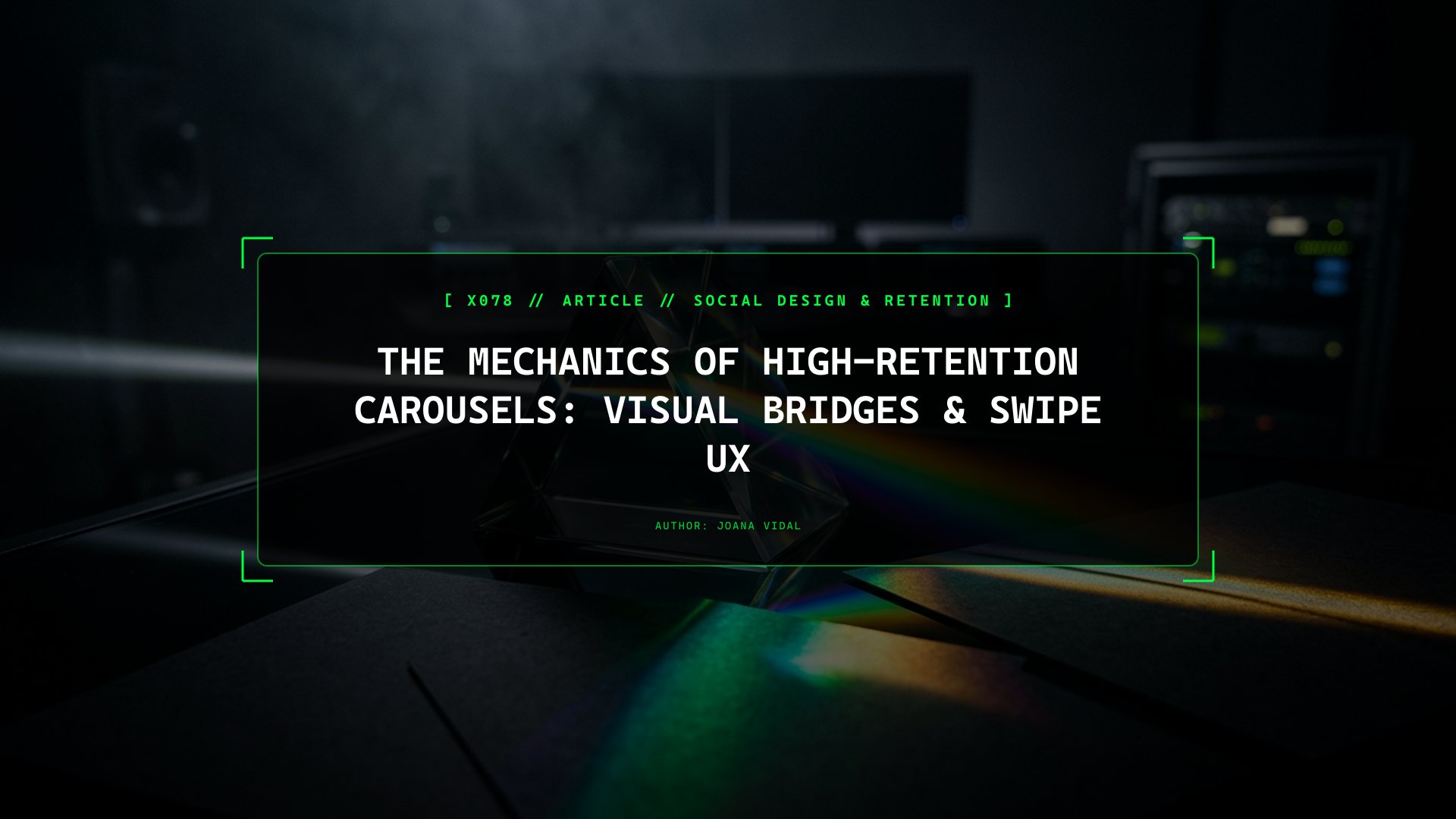 The Mechanics of High-Retention Carousels: Visual Bridges & Swipe UX