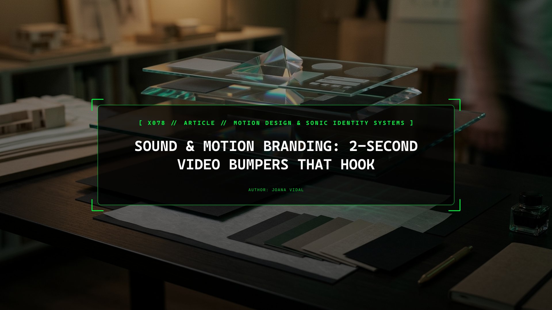 Sound & Motion Branding: 2-Second Video Bumpers That Hook