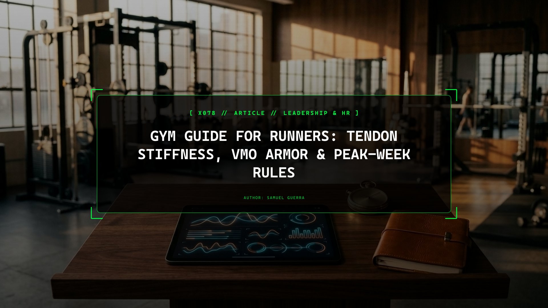 Building Carbon-Spring Legs: Achilles Stiffness, VMO Knee Armor, Epley 1RM, and Peak-Week Volume Reduction