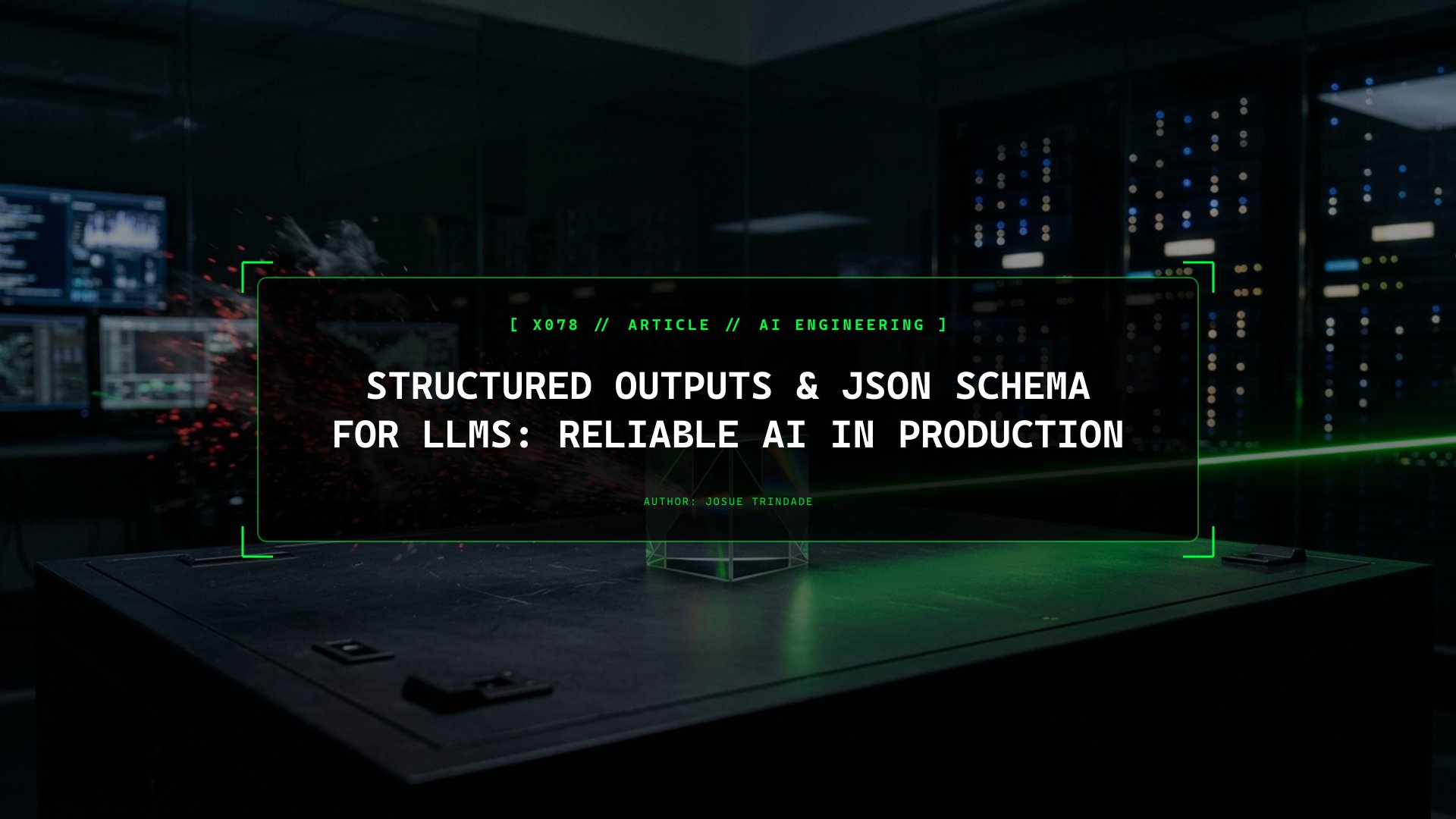 Why Asking an LLM to 'Reply in JSON' Fails in Production: Constrained Decoding & Zod Schema Enforcement Explained