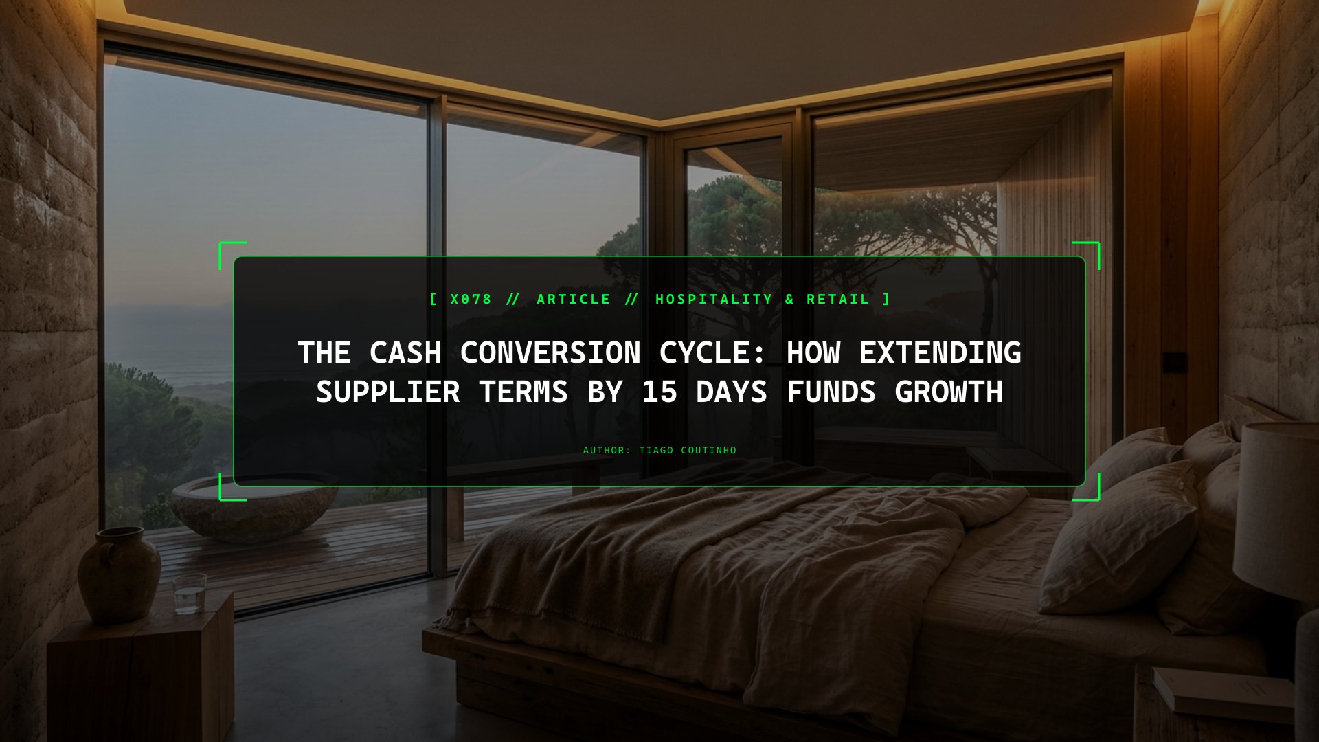 The Cash Conversion Cycle: How Extending Supplier Terms by 15 Days Funds Growth