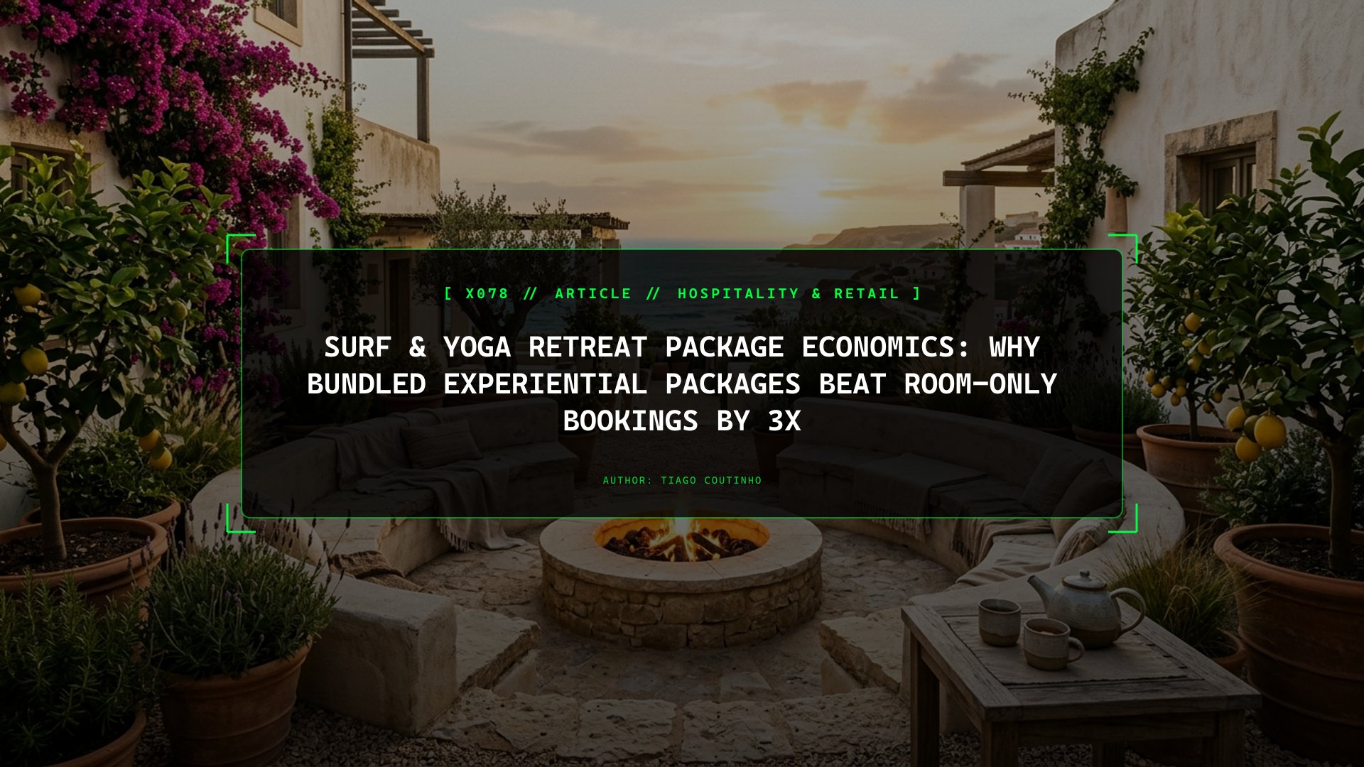 Surf & Yoga Retreat Package Economics: Why Bundled Experiential Packages Beat Room-Only Bookings by 3x