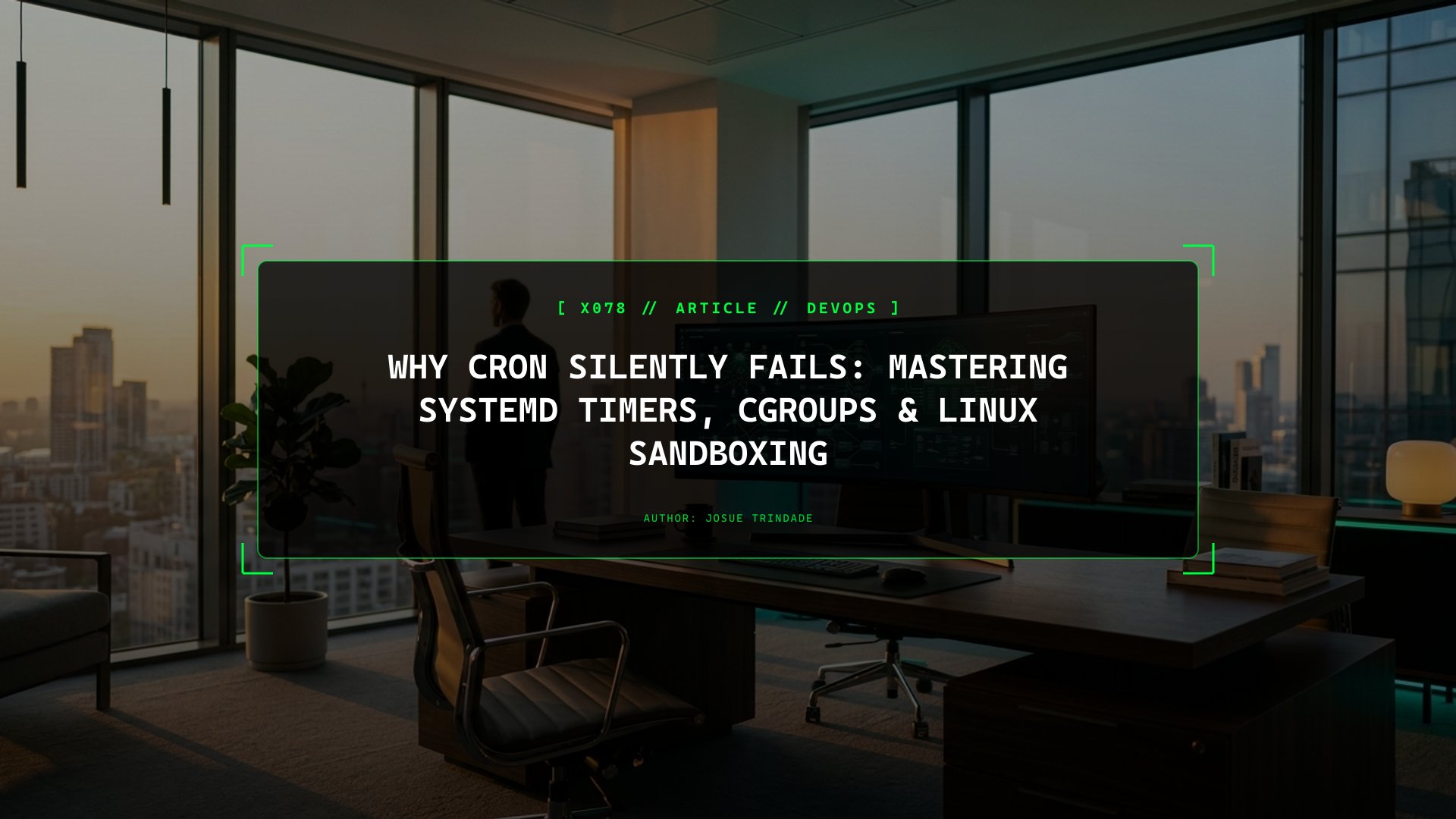 Why Old Cron Jobs Silently Fail: Mastering systemd Timers, Resource Cgroups & Process Sandboxing