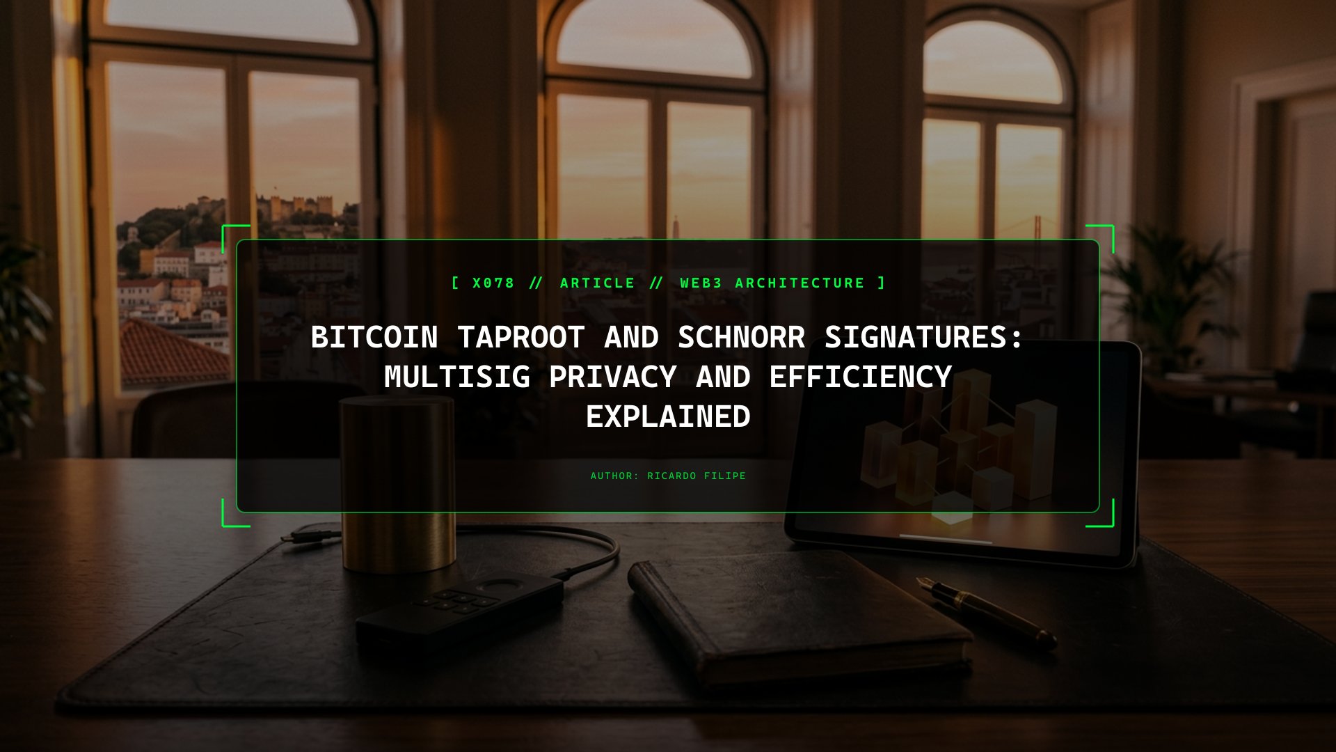 Bitcoin Taproot and Schnorr Signatures: Multisig Privacy and Efficiency Explained