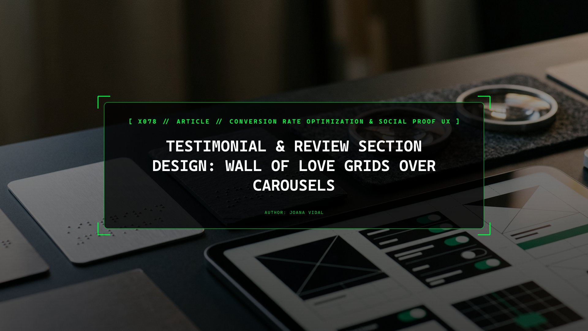 Testimonial & Review Section Design: Wall of Love Grids Over Carousels