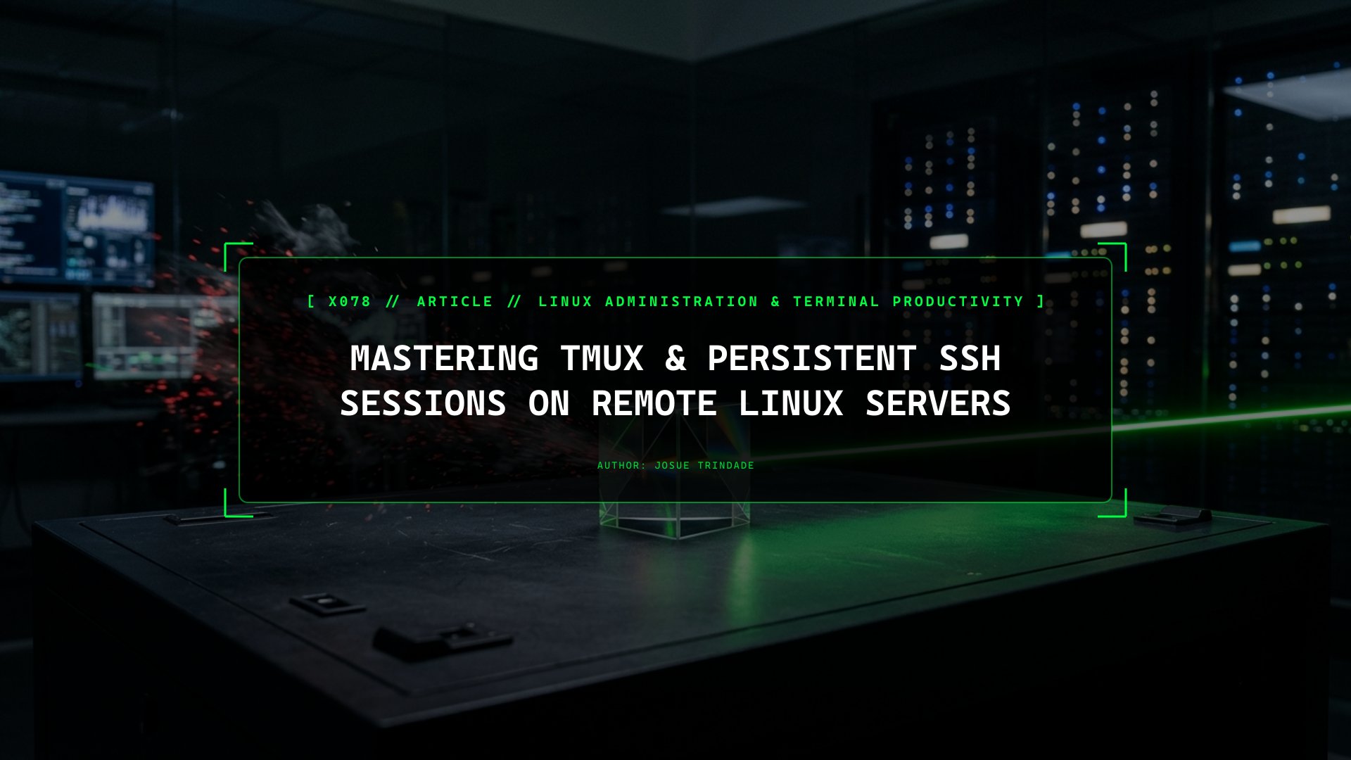 Mastering tmux & Persistent SSH Sessions on Remote Linux Servers