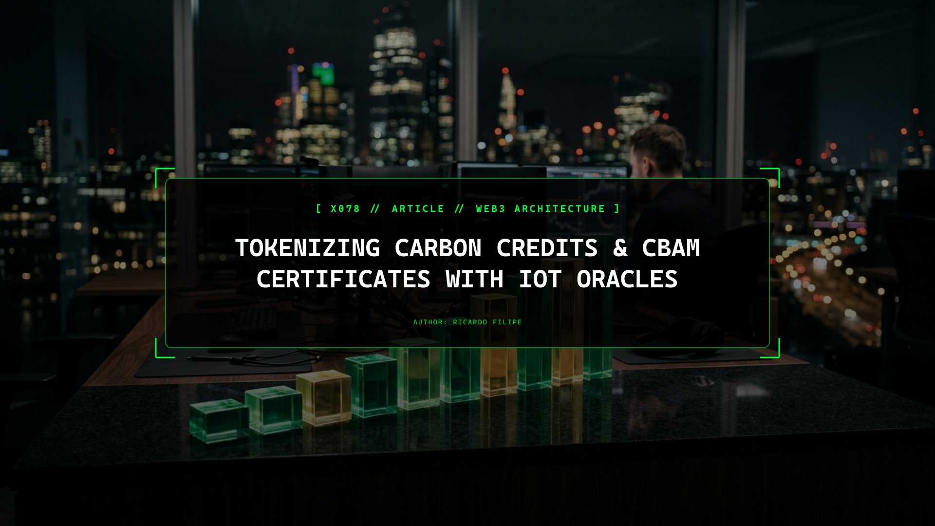 Tokenizing Carbon Credits & CBAM Certificates with IoT Oracles