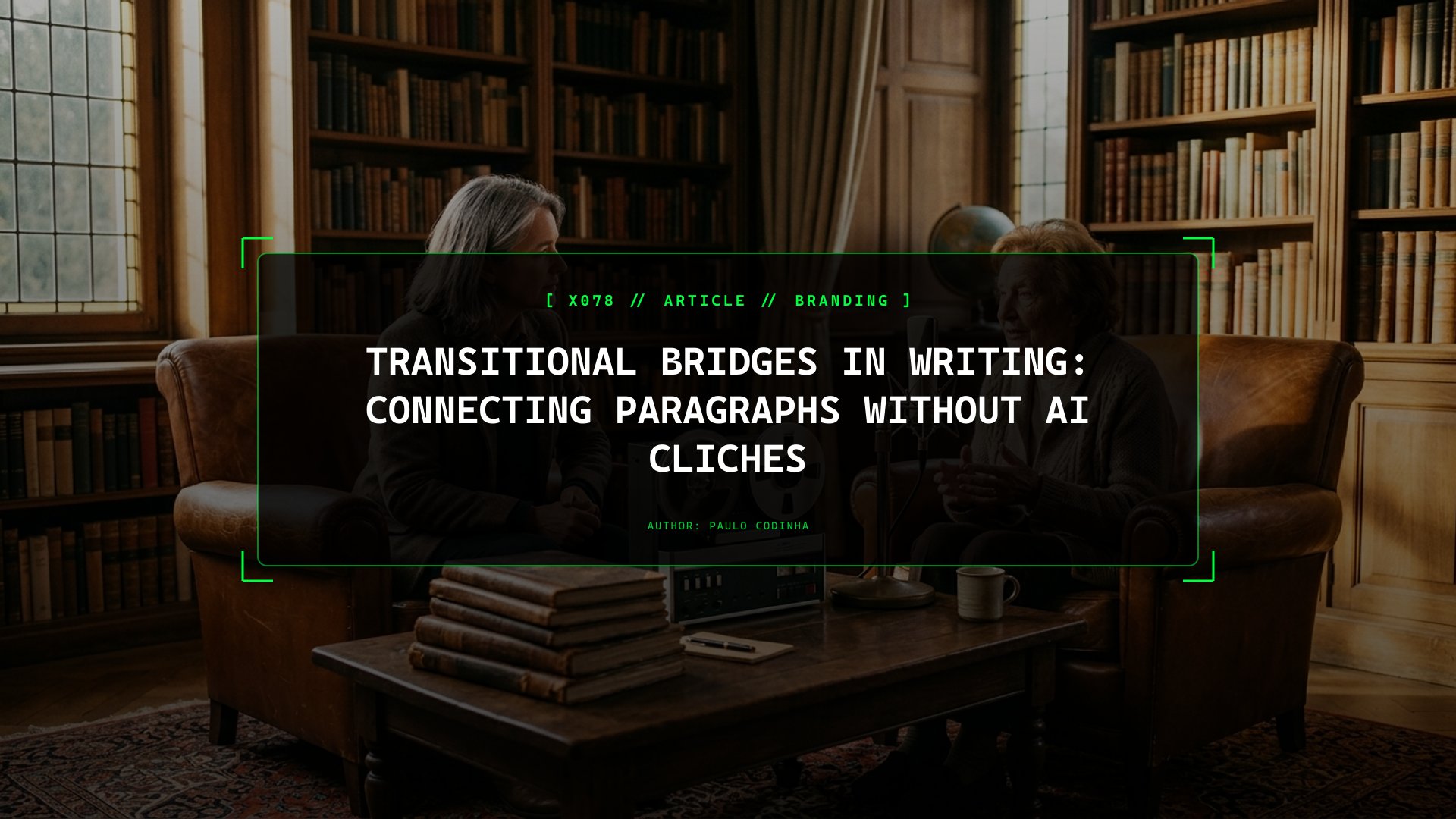 Banning 'Furthermore, Moreover, In Today's Fast-Paced World': Echo Transitions That Link Paragraphs Naturally