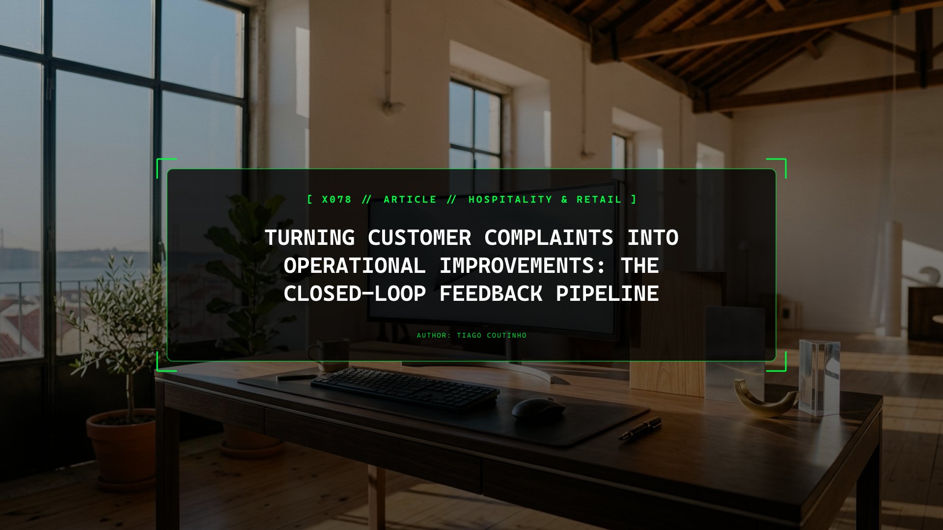 Turning Customer Complaints Into Operational Improvements: The Closed-Loop Feedback Pipeline