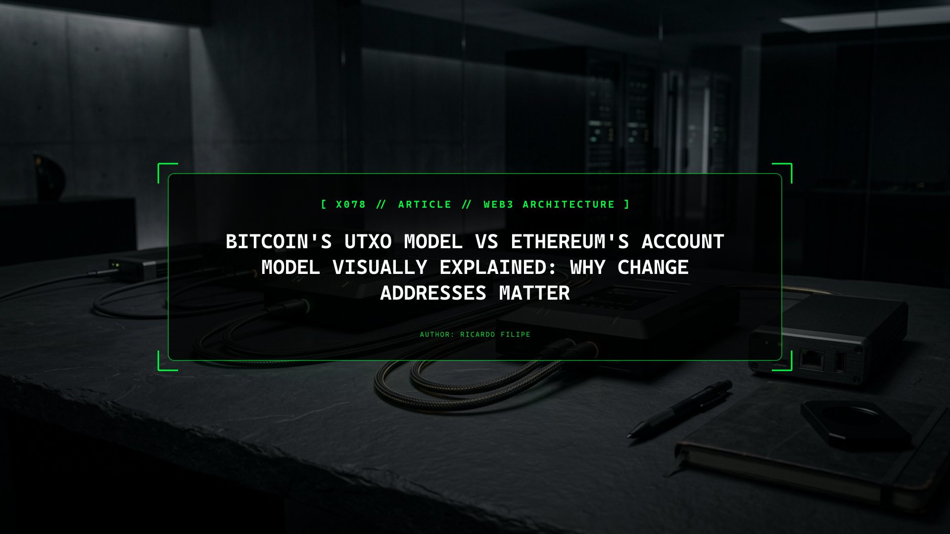 Bitcoin's UTXO Model vs Ethereum's Account Model Visually Explained: Why Change Addresses Matter