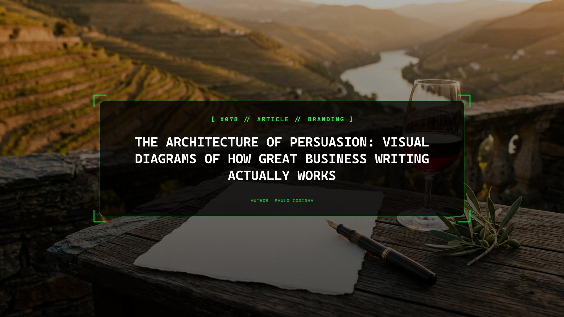 The Architecture of Persuasion: Visual Breakdowns of How Great Business Writing Actually Works