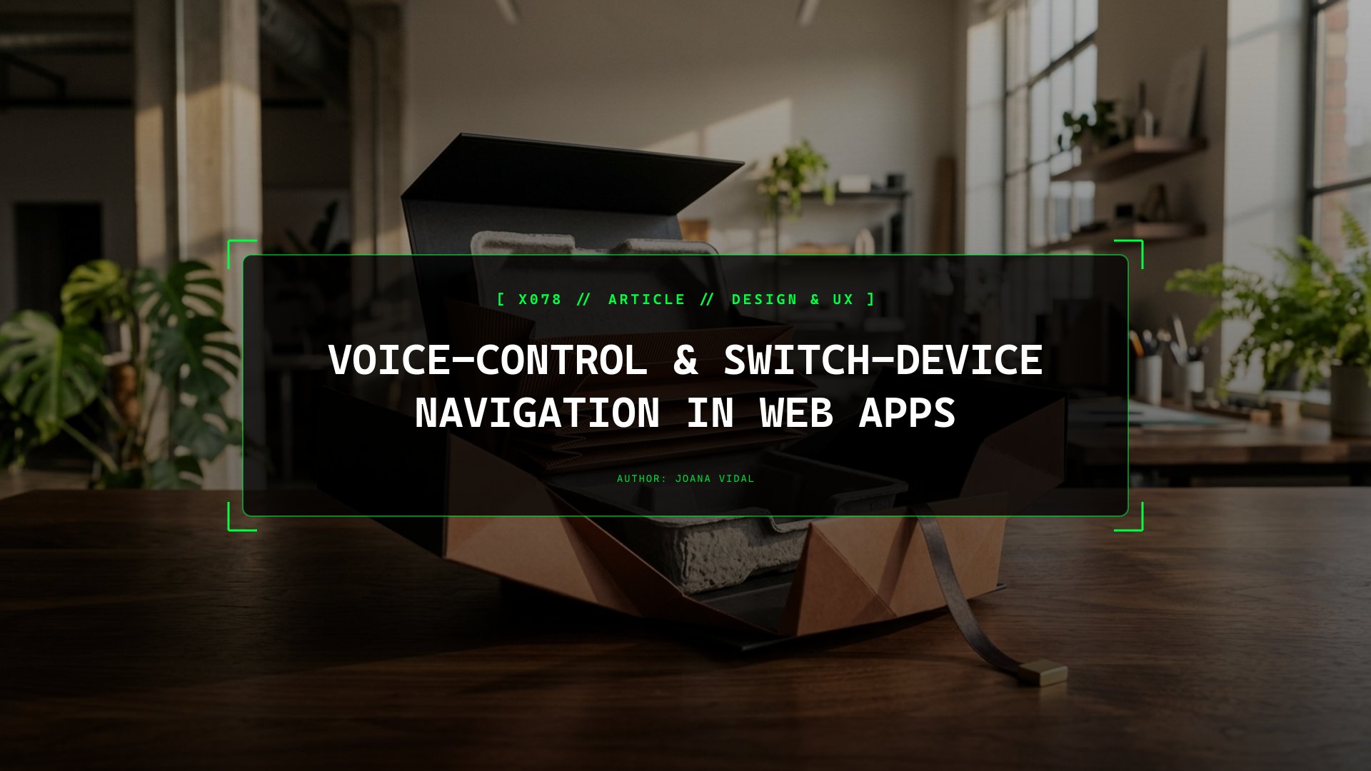 Voice-Control & Switch-Device Navigation Compatibility in Modern Web Apps