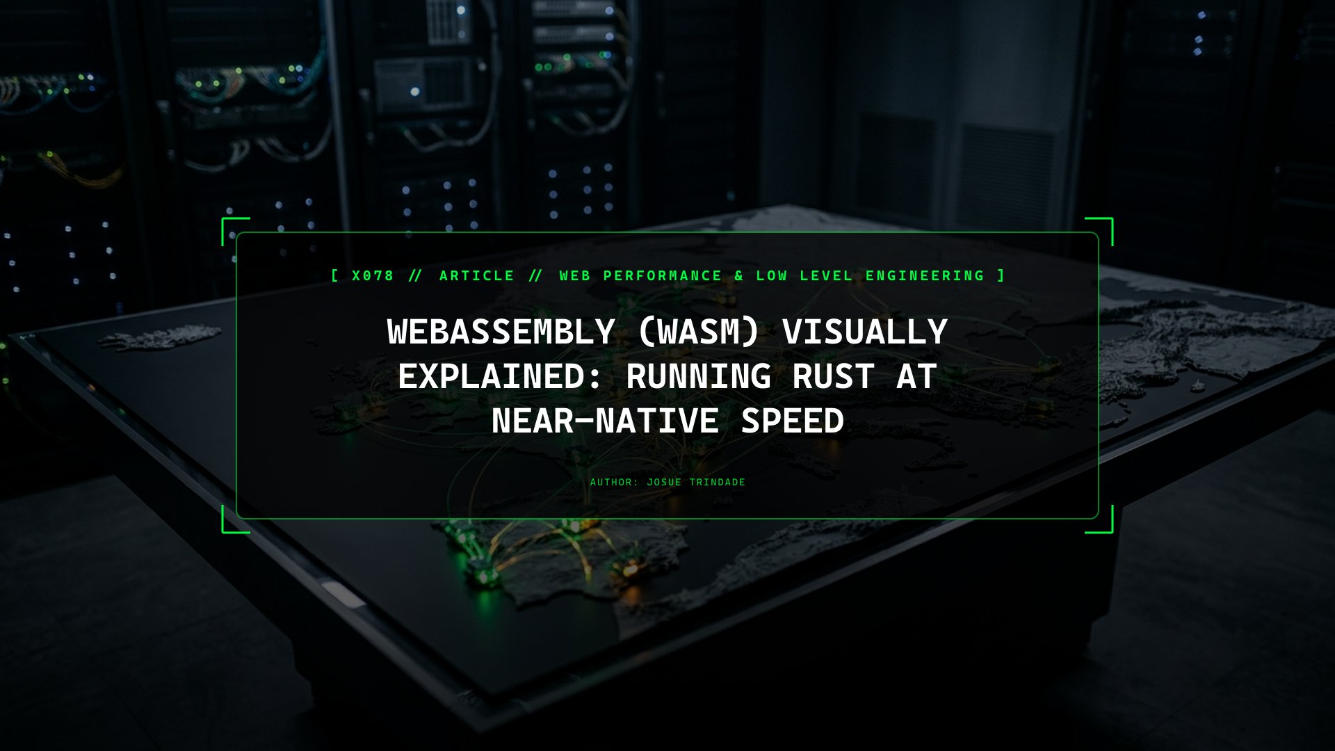 WebAssembly (Wasm) Visually Explained: Running Rust at Near-Native Speed