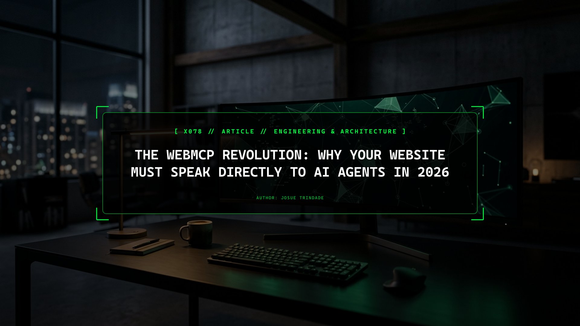 The WebMCP Revolution: Why Your Website Must Speak Directly to AI Agents in 2026