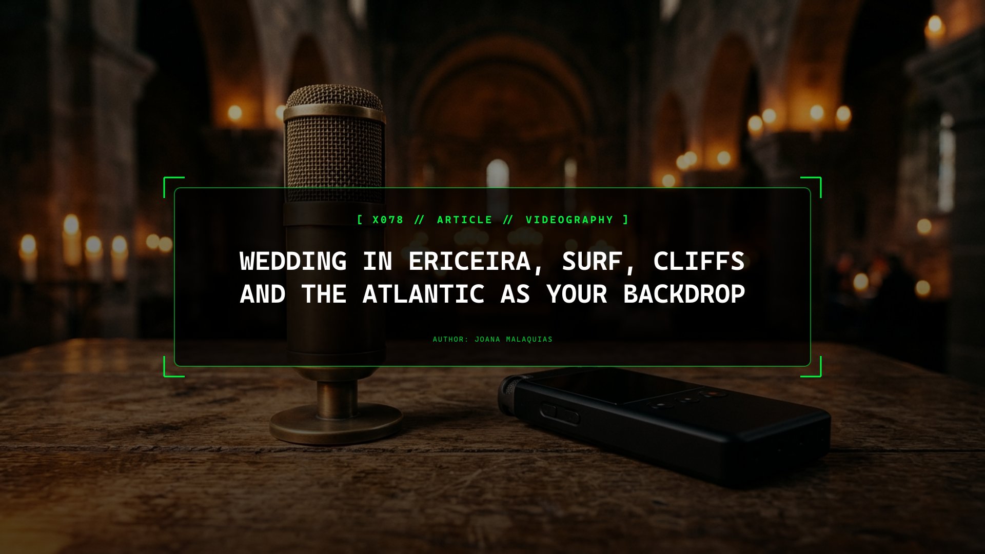 Wedding in Ericeira, Surf, Cliffs and the Atlantic as Your Backdrop