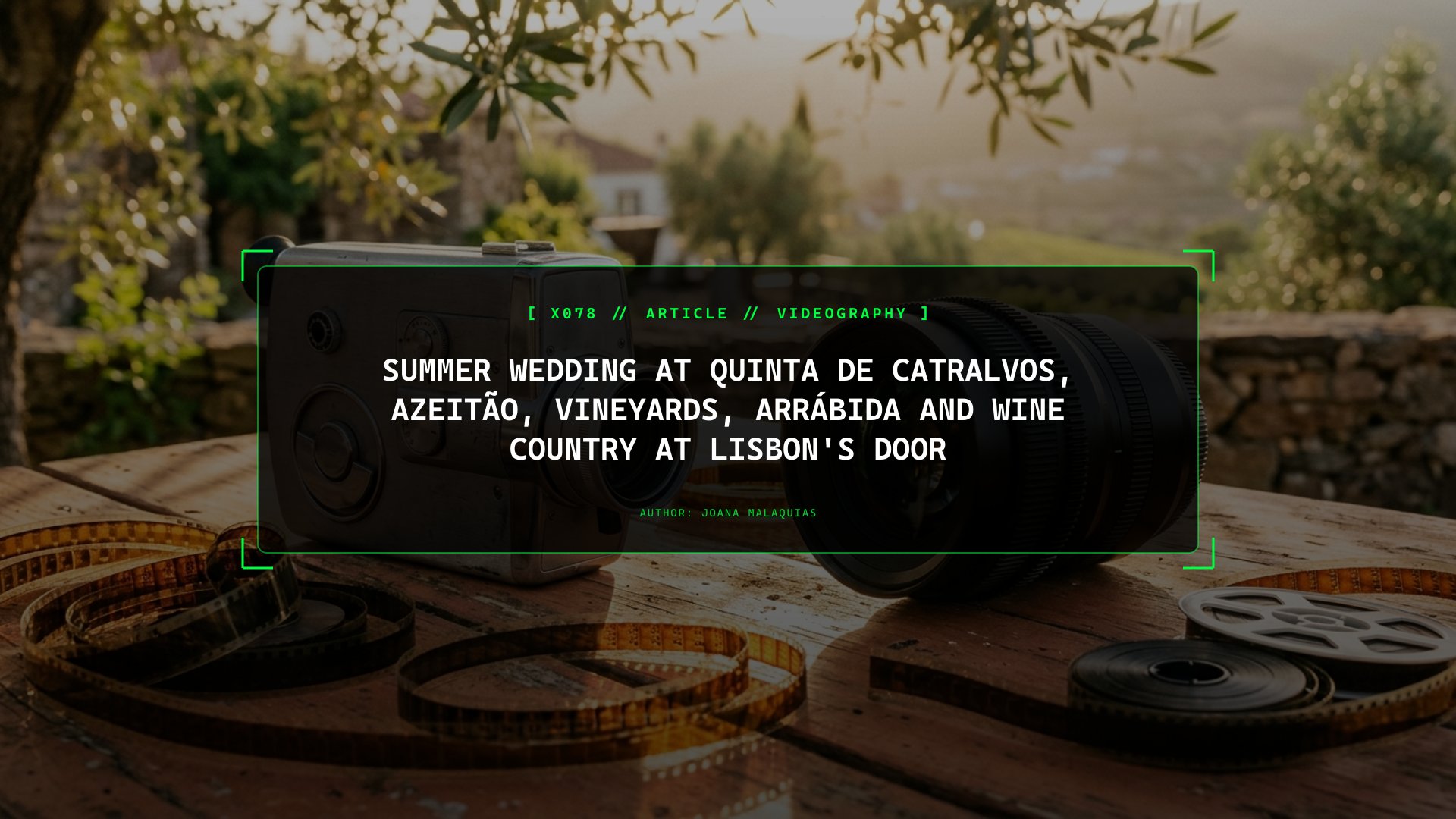 Summer Wedding at Quinta de Catralvos, Azeitão