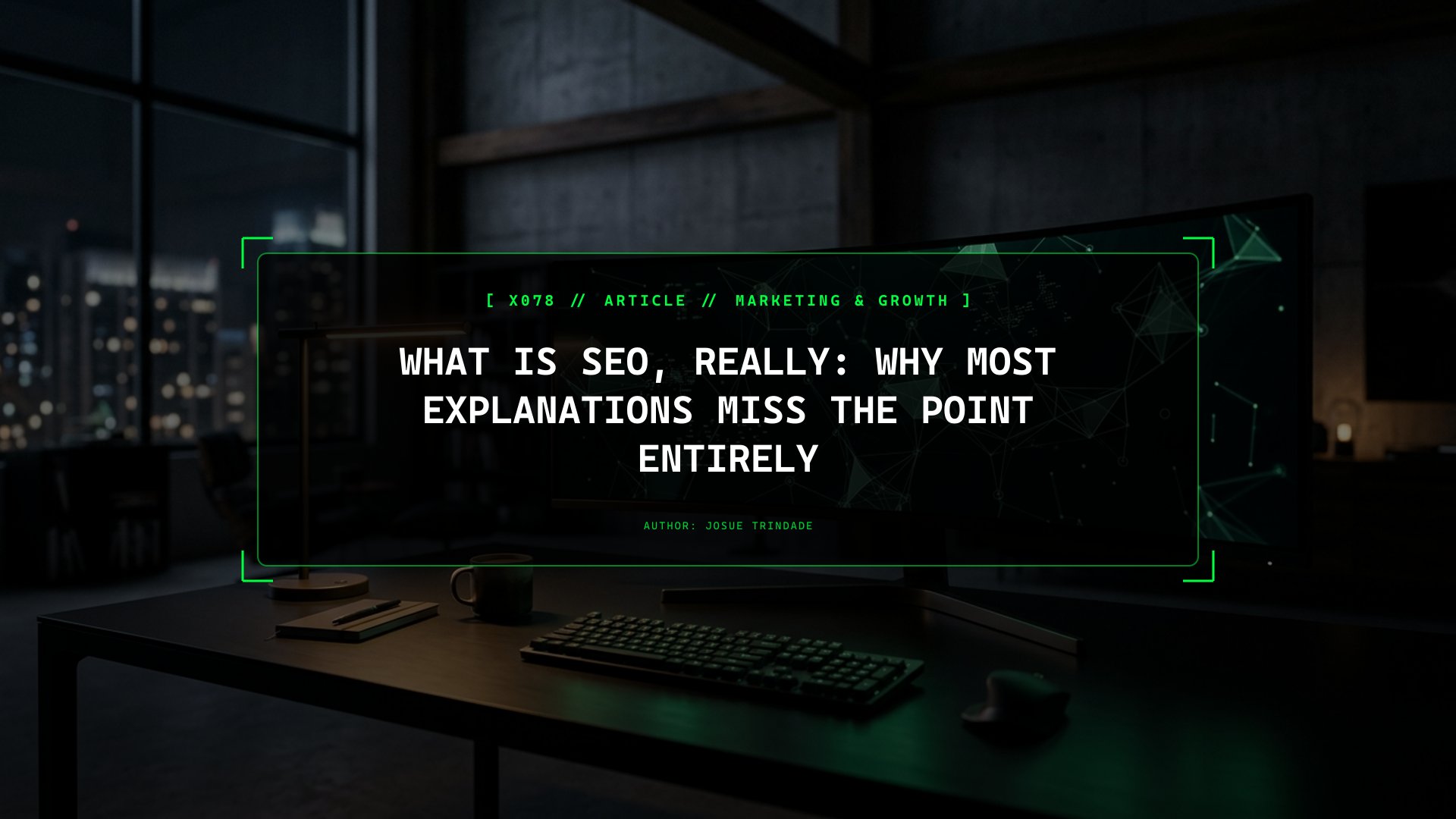 What Is SEO, Really: Why Most Explanations Miss the Point