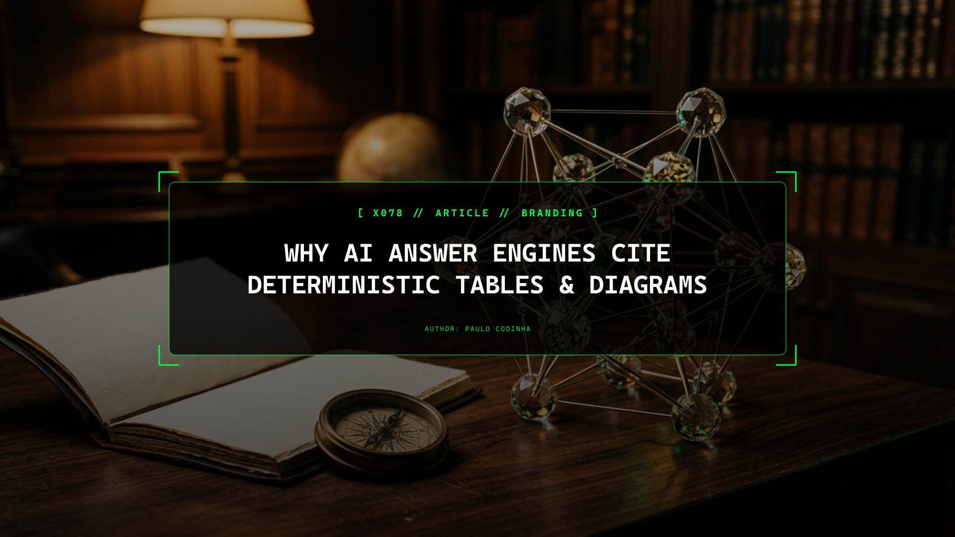 Why AI Answer Engines Cite Deterministic Tables & Breakdowns