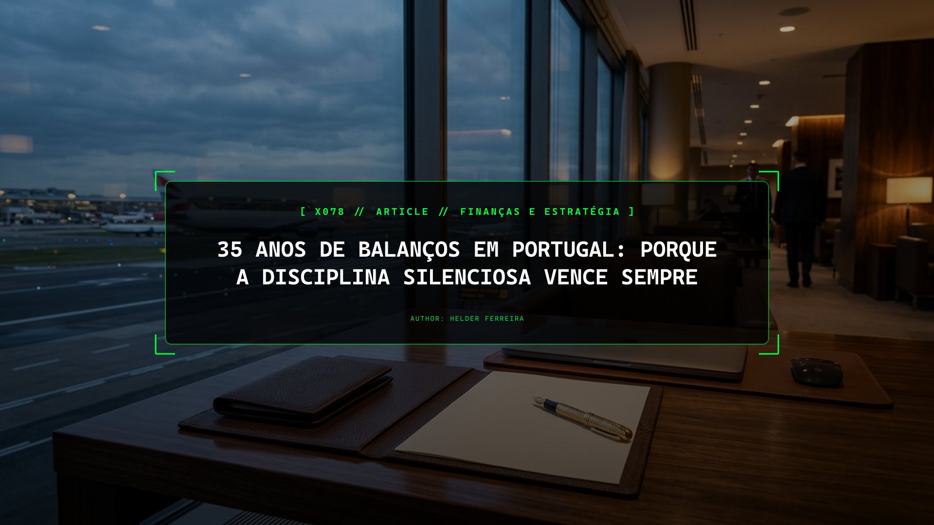 35 Anos de Balanços em Portugal: Porque a Disciplina Silenciosa Vence Sempre