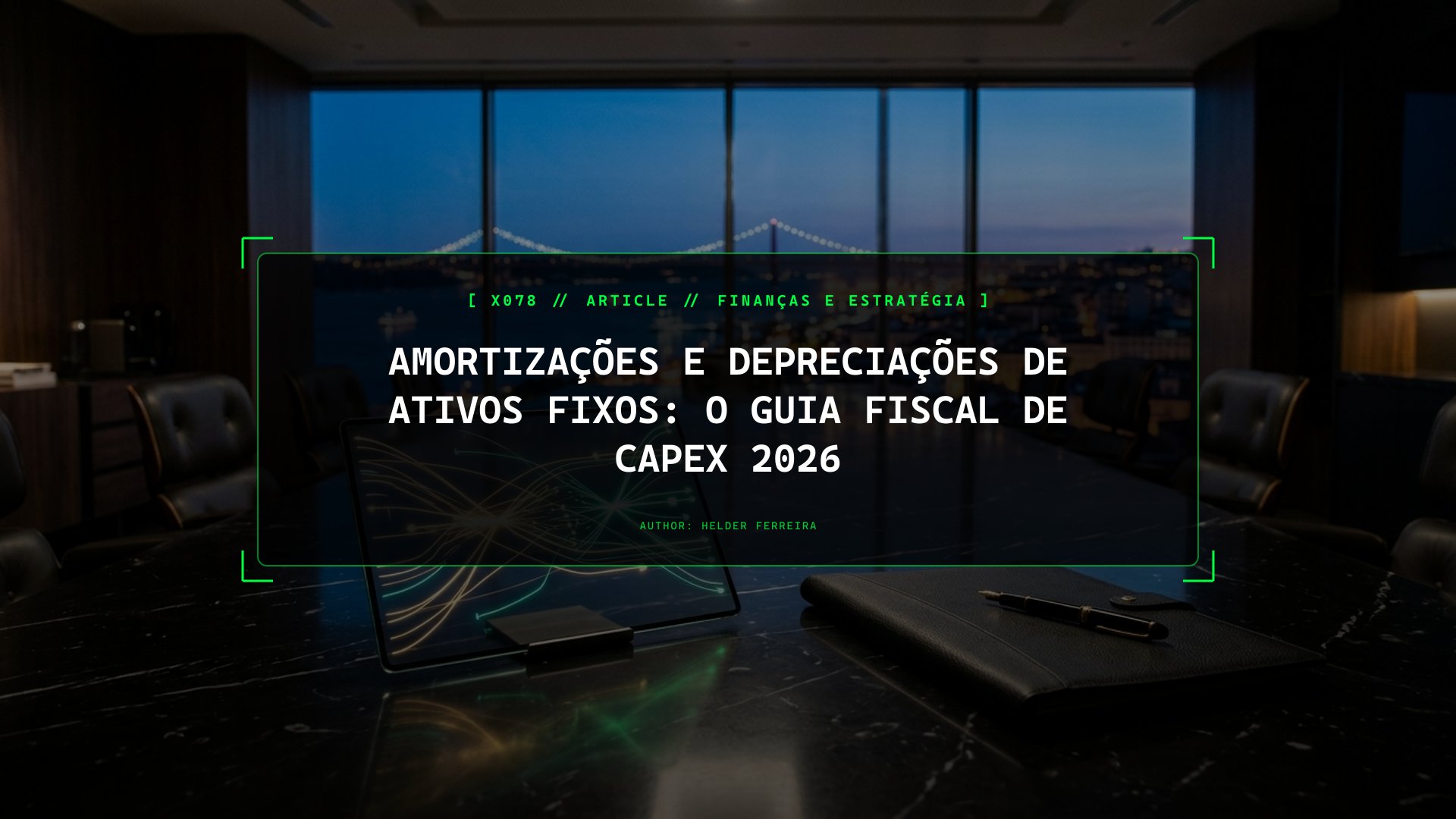 Amortizações de Ativos Fixos: Como Abater Máquinas e Software no IRC